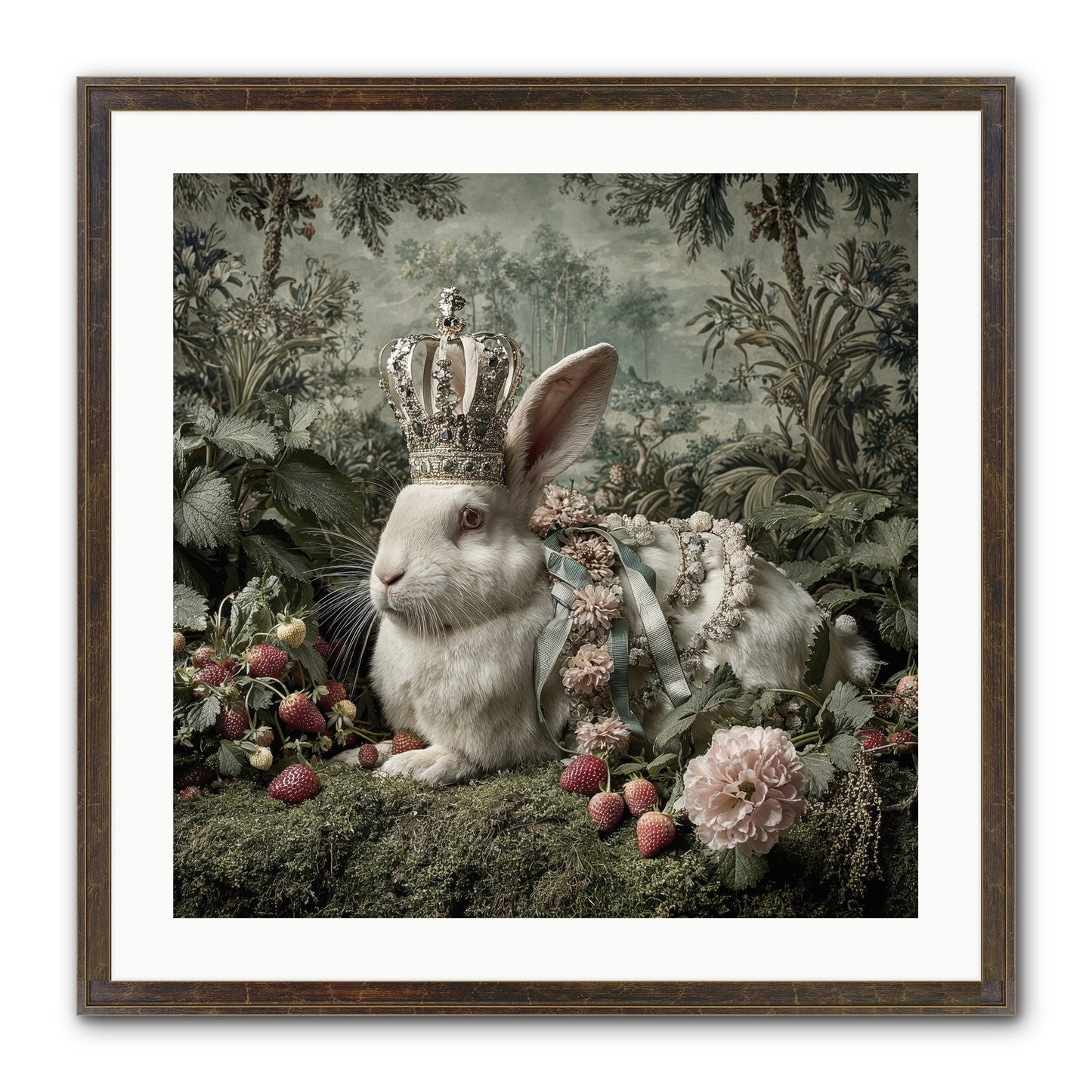 In Rooms of Golden Joy Framed Print - Slimwoods Black/Gold 24x24