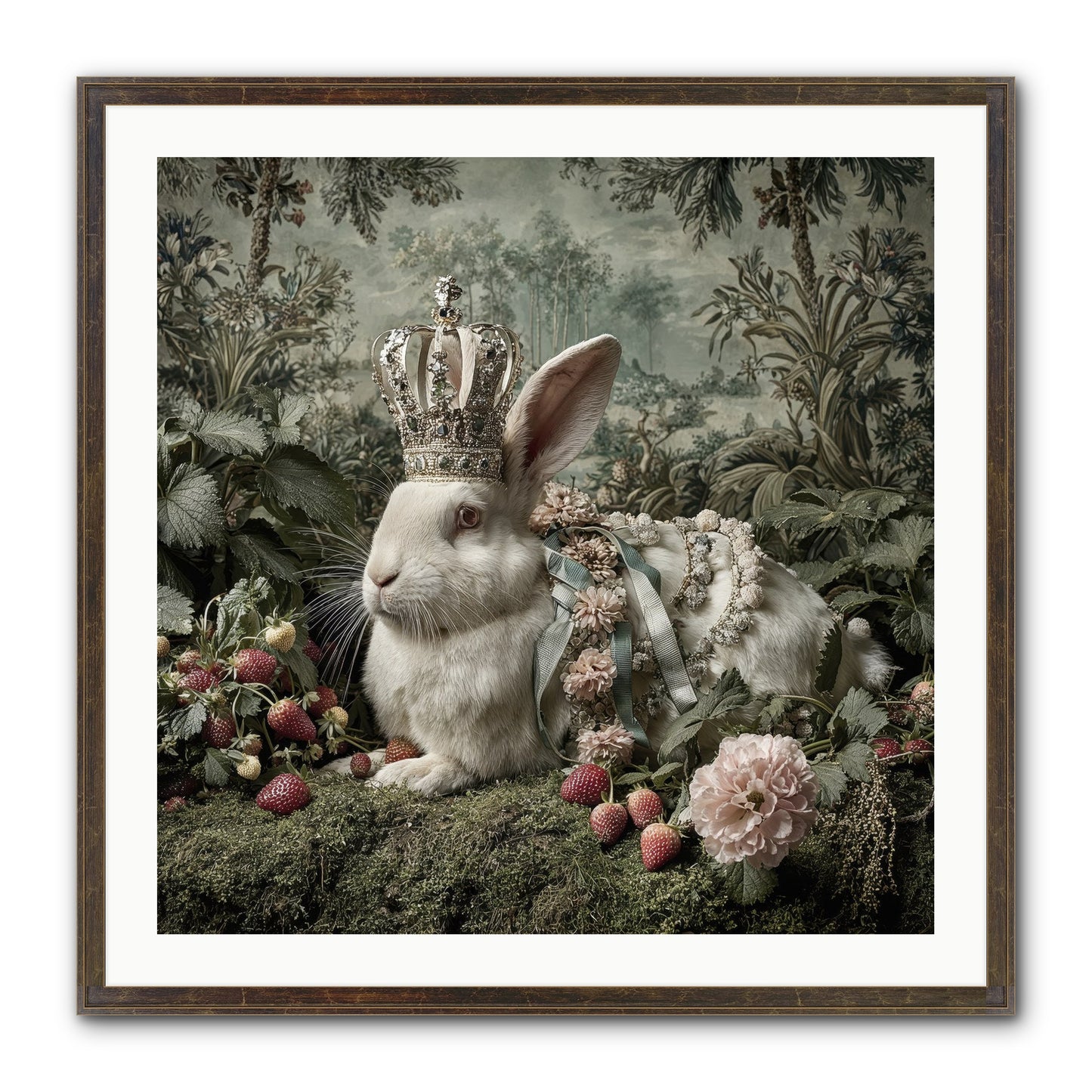 In Rooms of Golden Joy Framed Print - Slimwoods Black/Gold 30x30