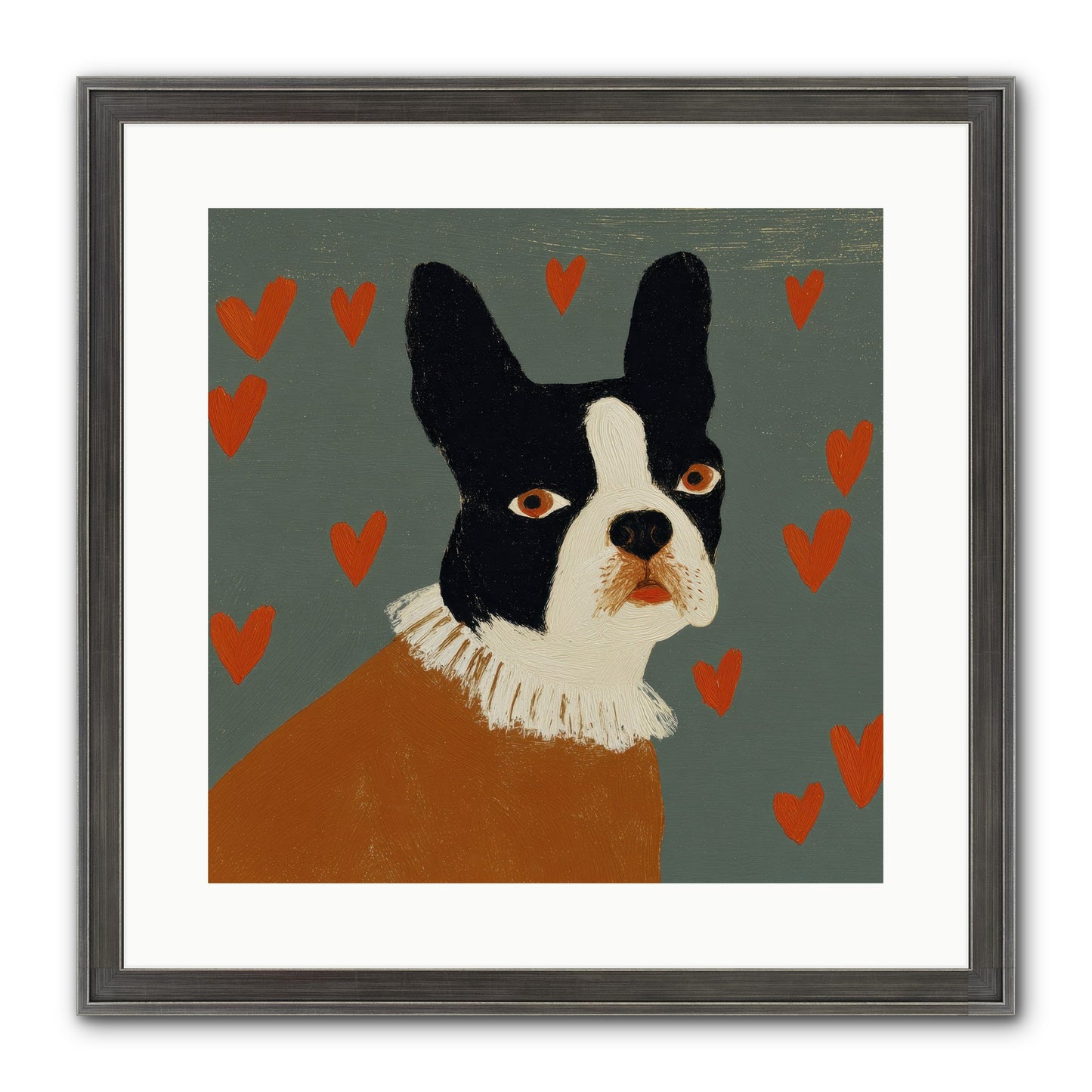 In The Company Of Kindred Spirits Framed Print - Slimwoods Black/Silver 16x16