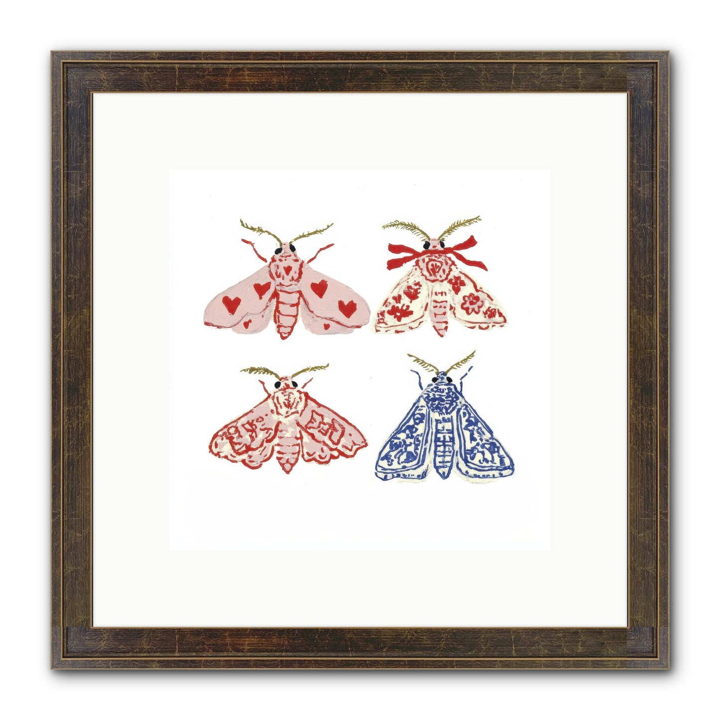 In The Language Only They Knew Framed Print - Slimwoods Black/Gold 10x10