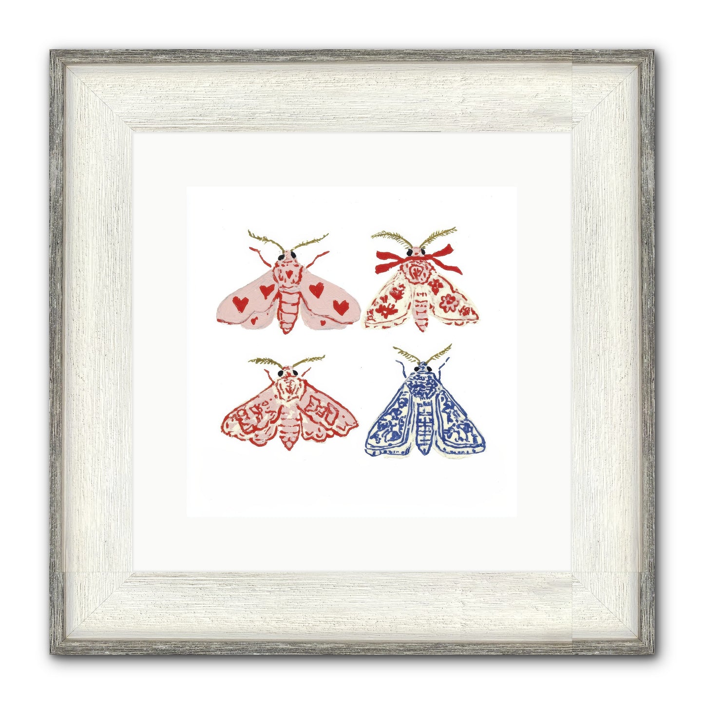 In The Language Only They Knew Framed Print - Driftwood White 12x12