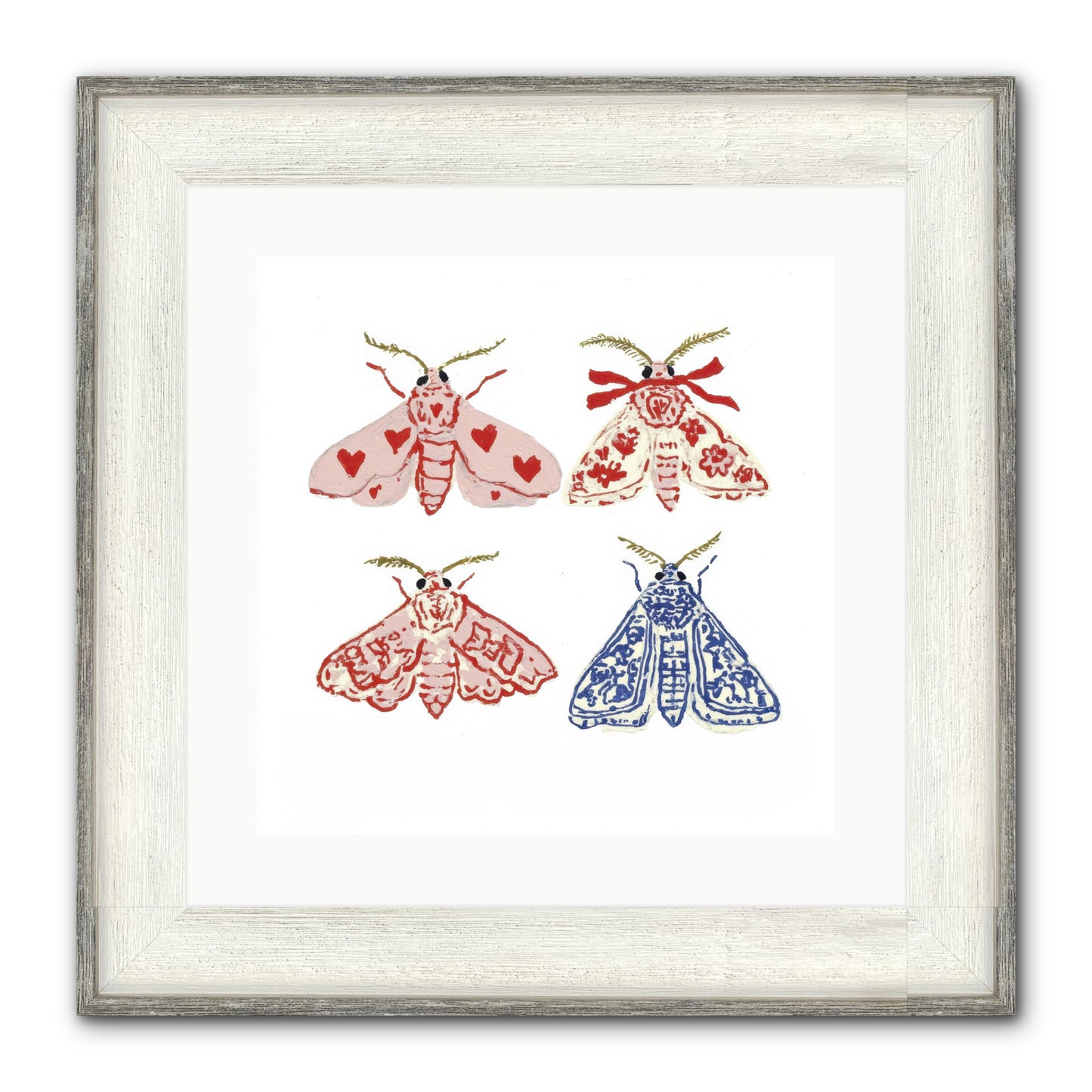 In The Language Only They Knew Framed Print - Driftwood White 16x16