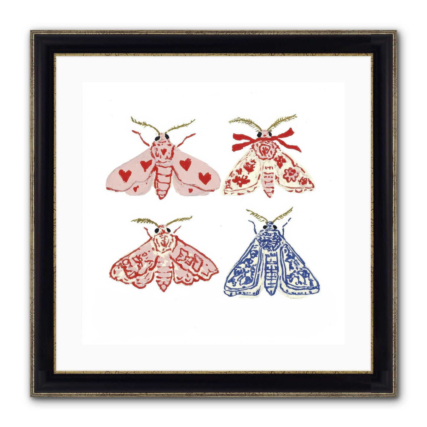 In The Language Only They Knew Framed Print - Black & Gold 20x20