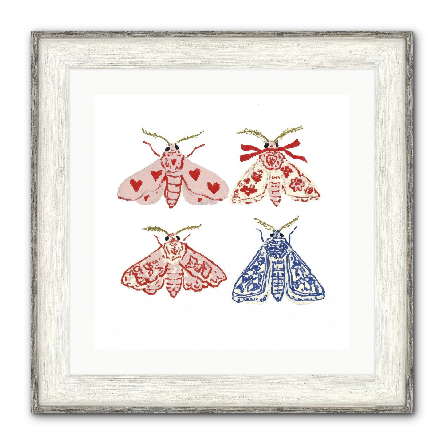 In The Language Only They Knew Framed Print - Driftwood White 20x20