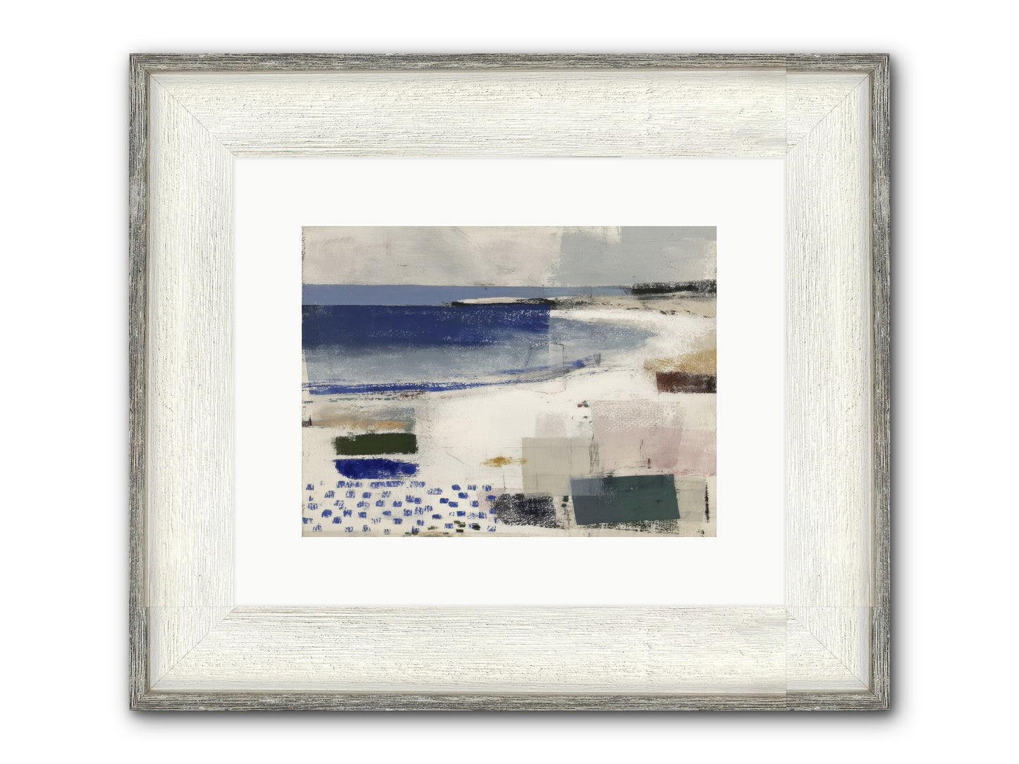 Incandescent Framed Print - Driftwood White 12x9