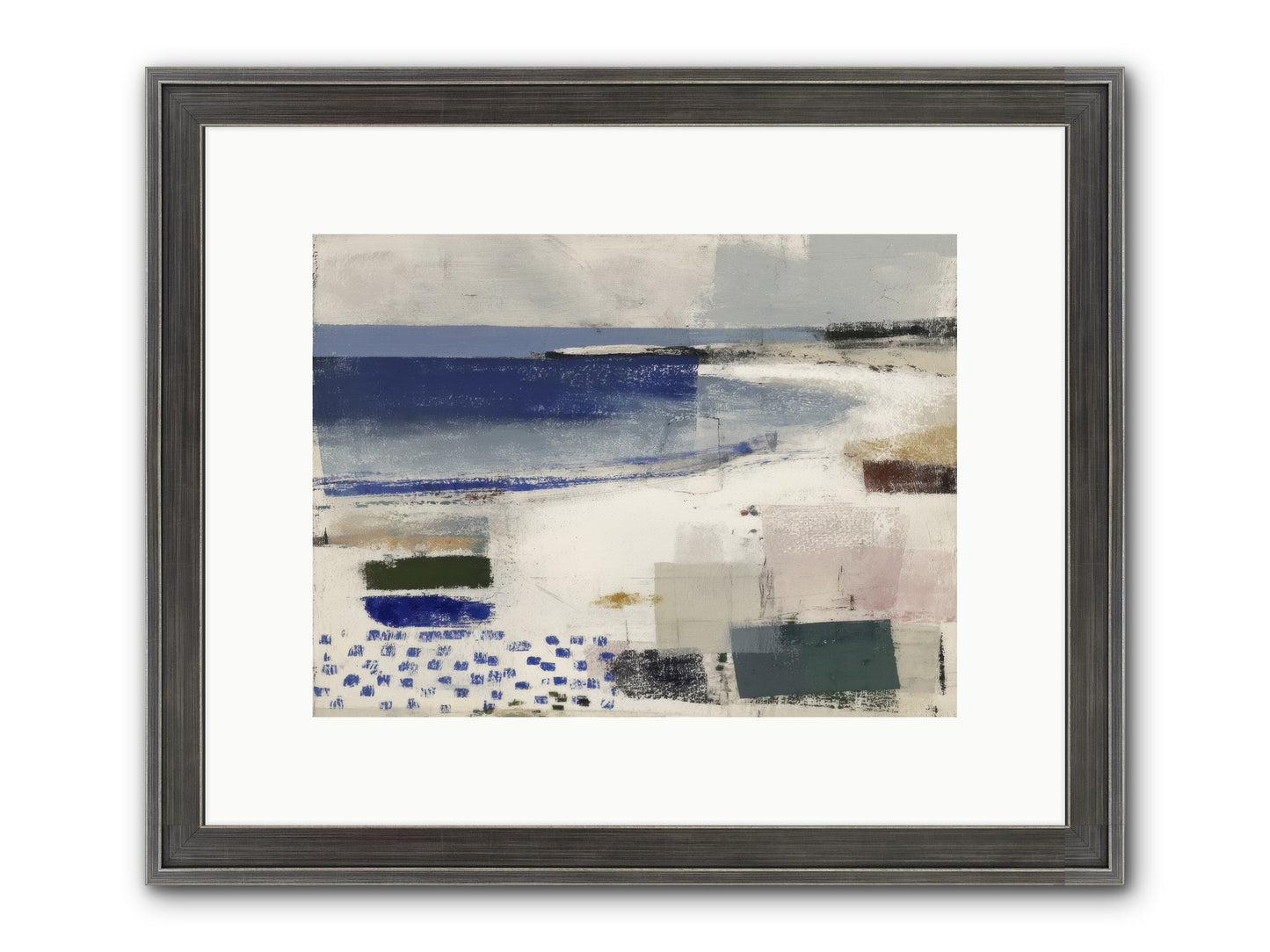 Incandescent Framed Print - Slimwoods Black/Silver 12x9