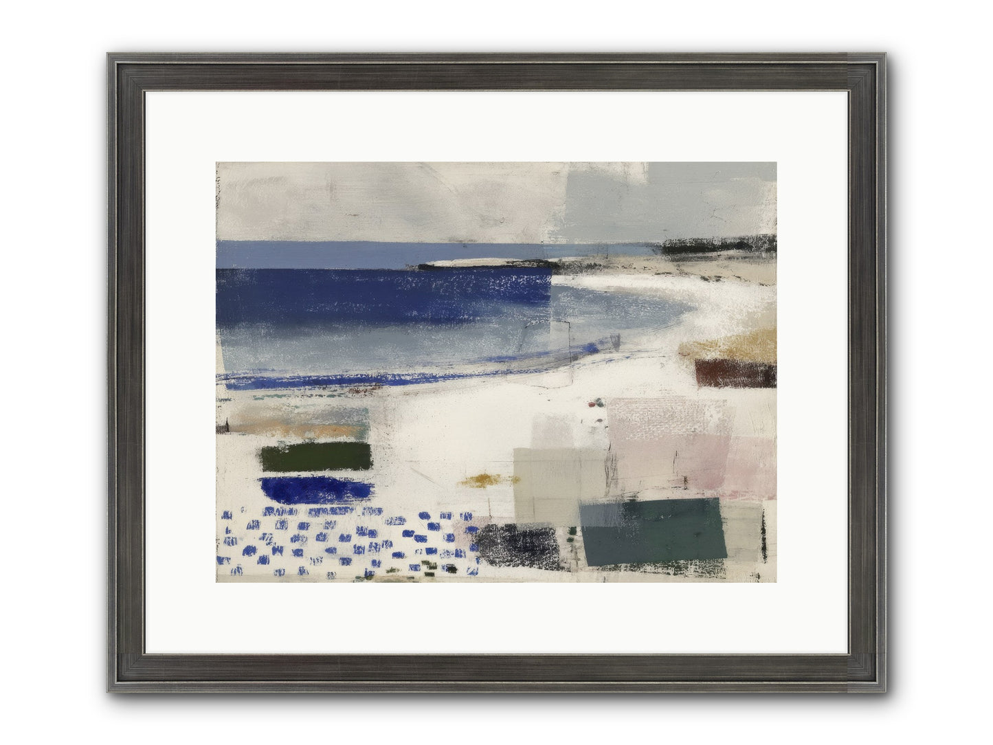 Incandescent Framed Print - Slimwoods Black/Silver 16x12