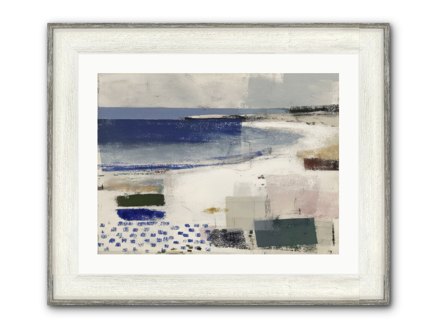 Incandescent Framed Print - Driftwood White 24x18