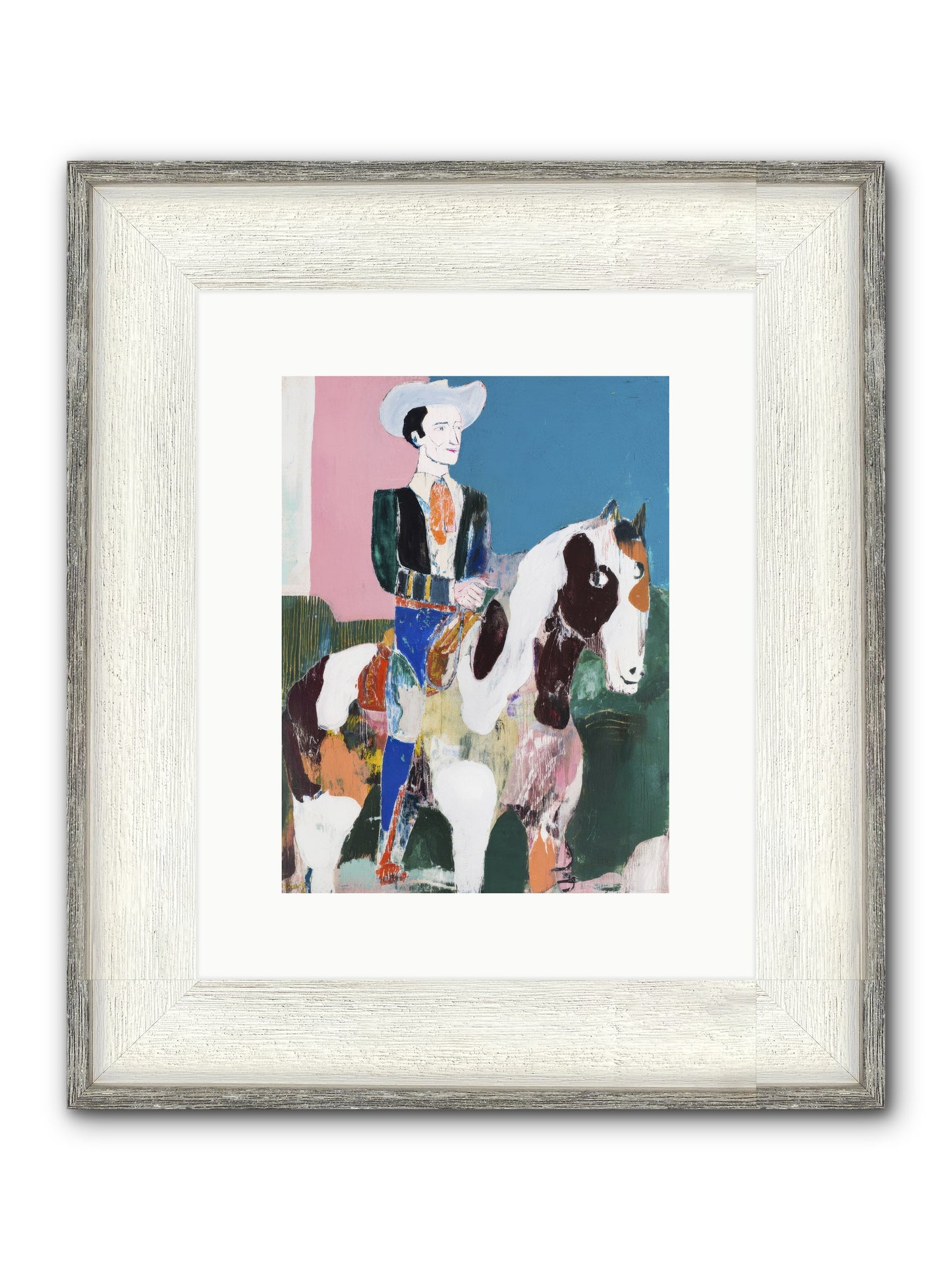 Infinite Return Framed Print - Driftwood White 9x12