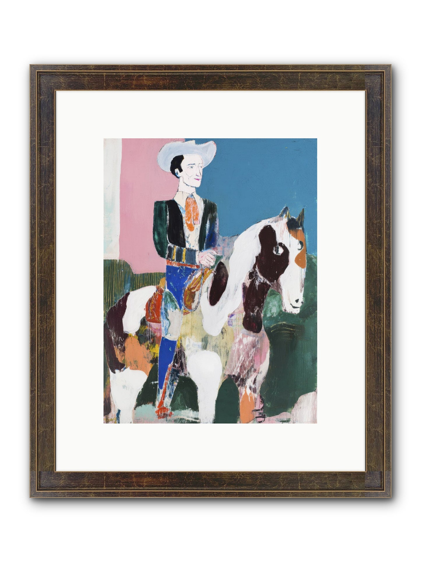 Infinite Return Framed Print - Slimwoods Black/Gold 9x12
