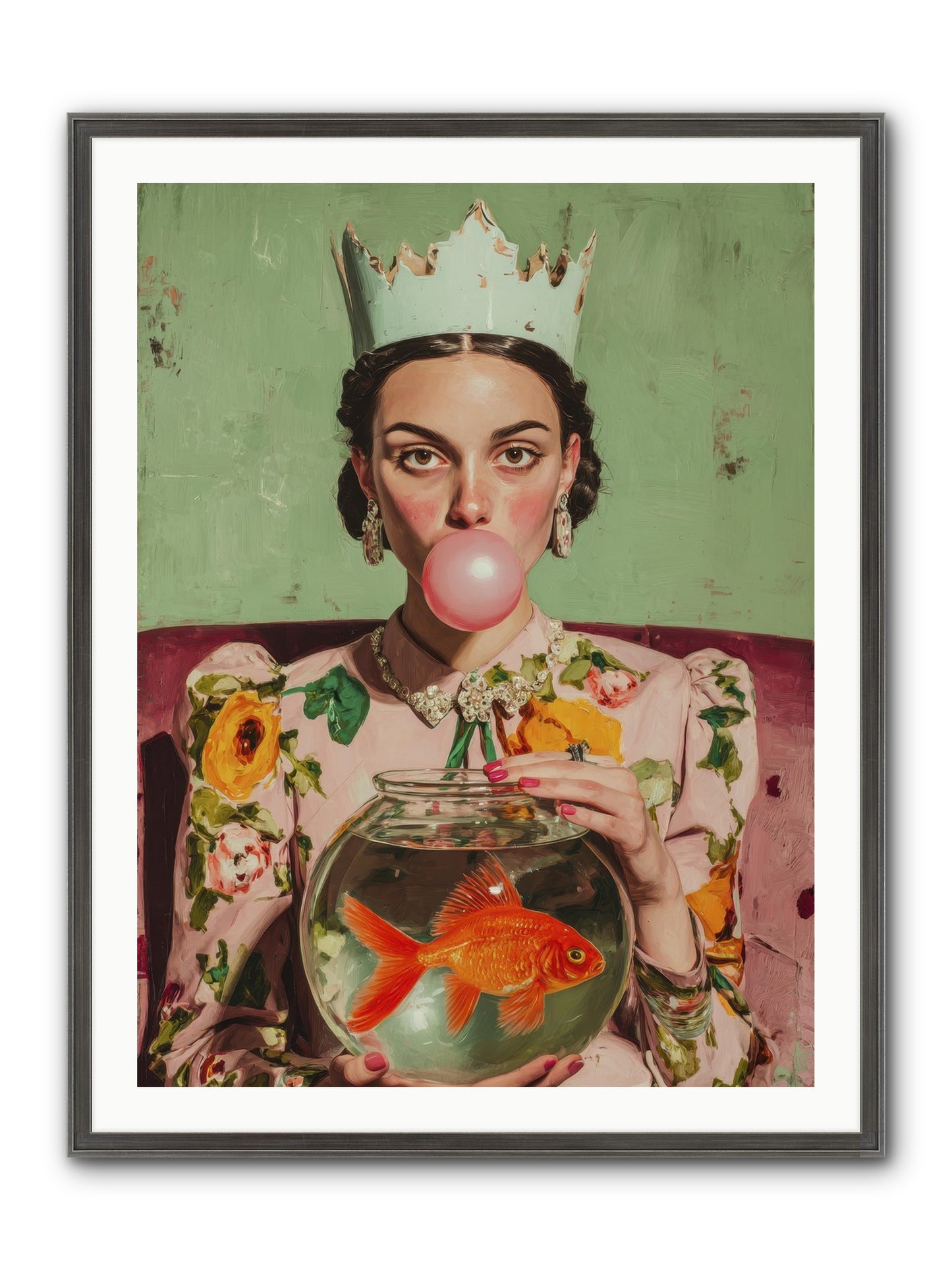 Inheritance At Honeybell Court Framed Print - Slimwoods Black/Silver 30x40