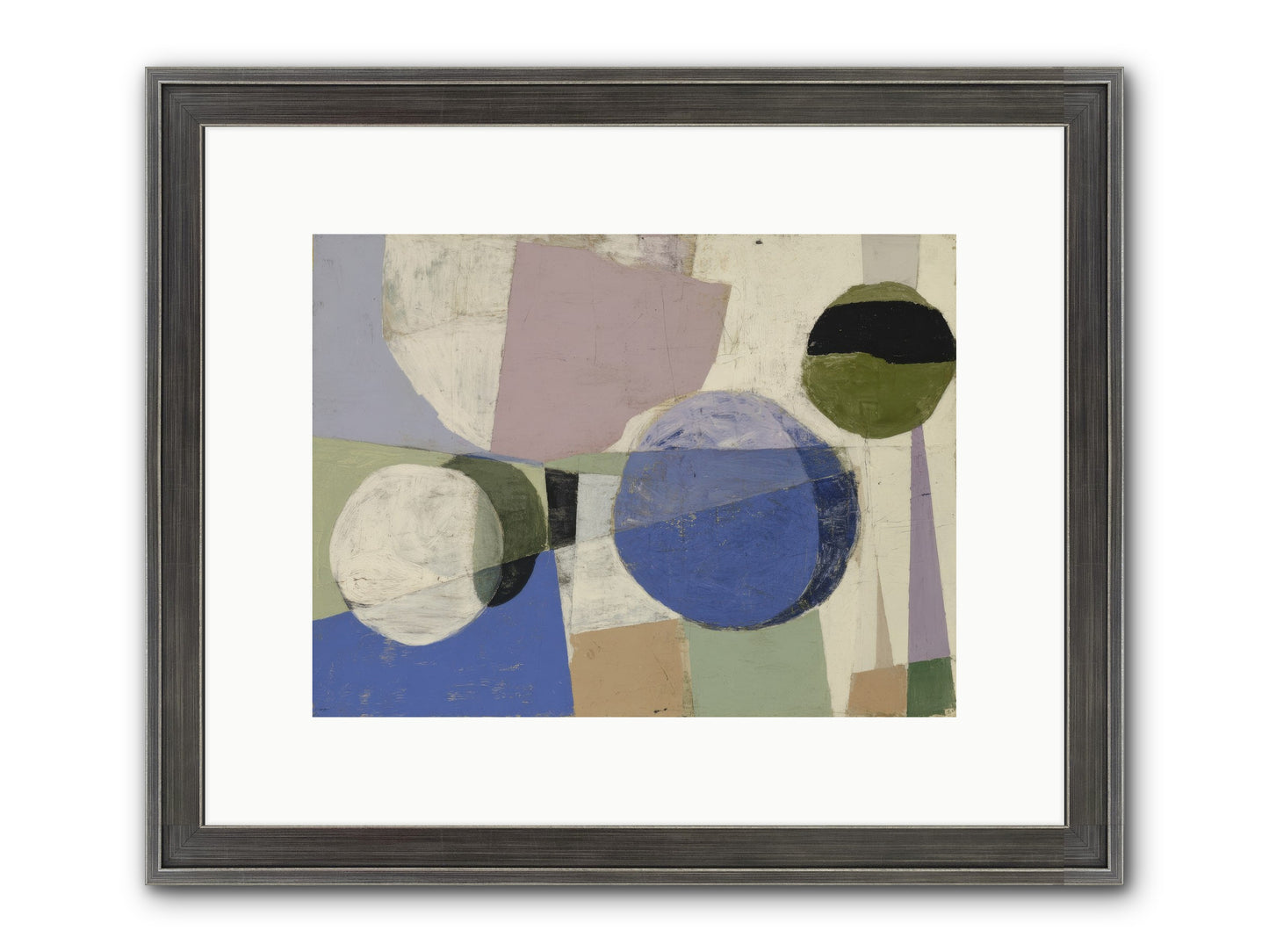Inner Landscape Framed Print - Slimwoods Black/Silver 12x9
