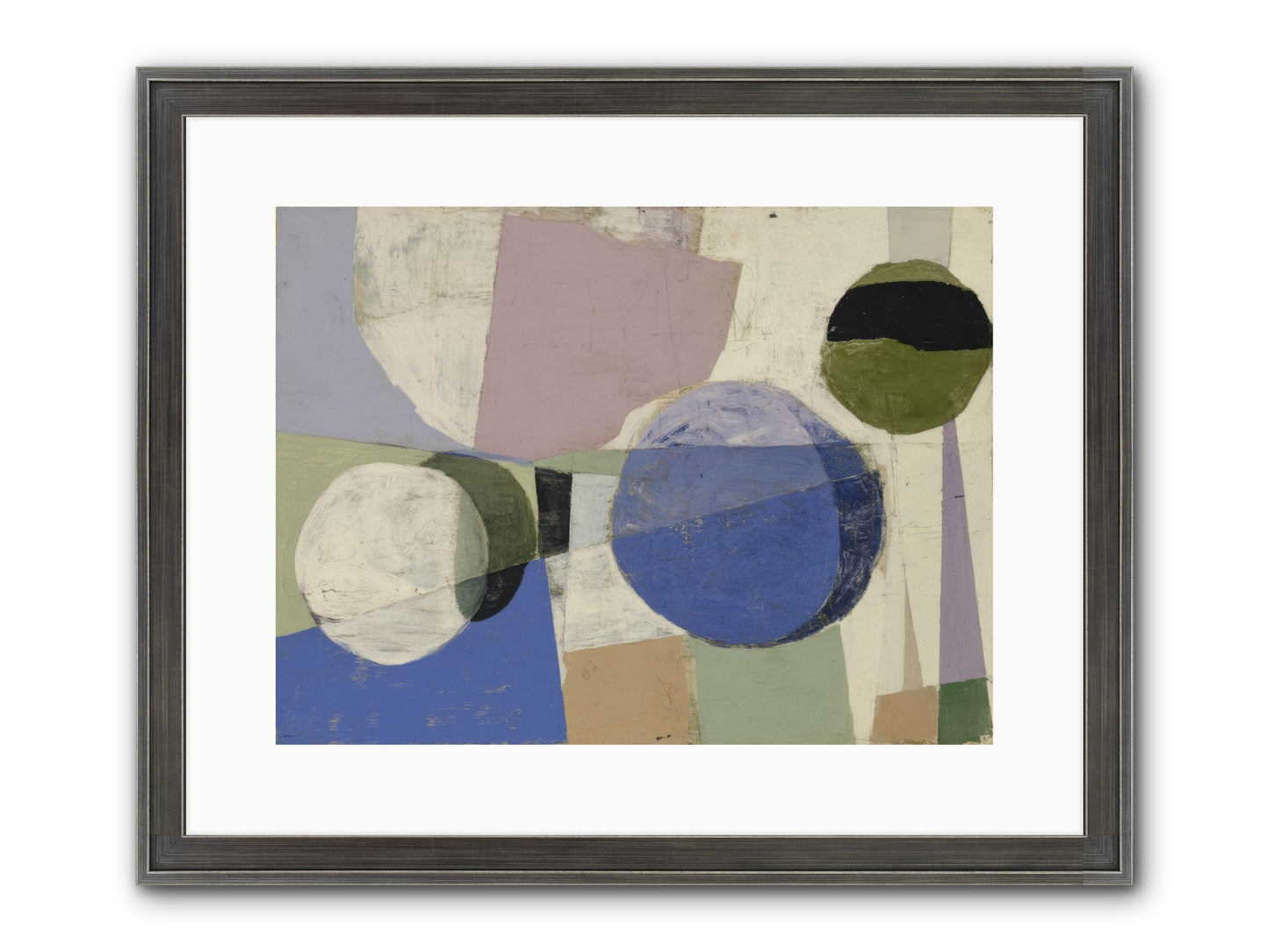 Inner Landscape Framed Print - Slimwoods Black/Silver 16x12