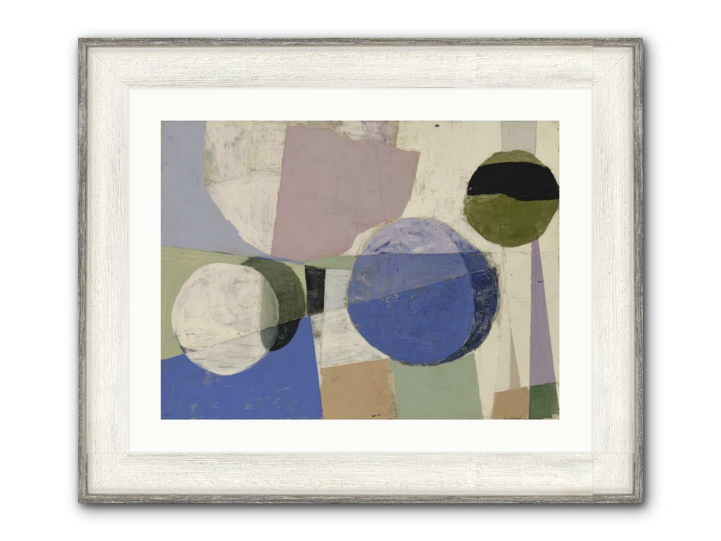 Inner Landscape Framed Print - Driftwood White 24x18
