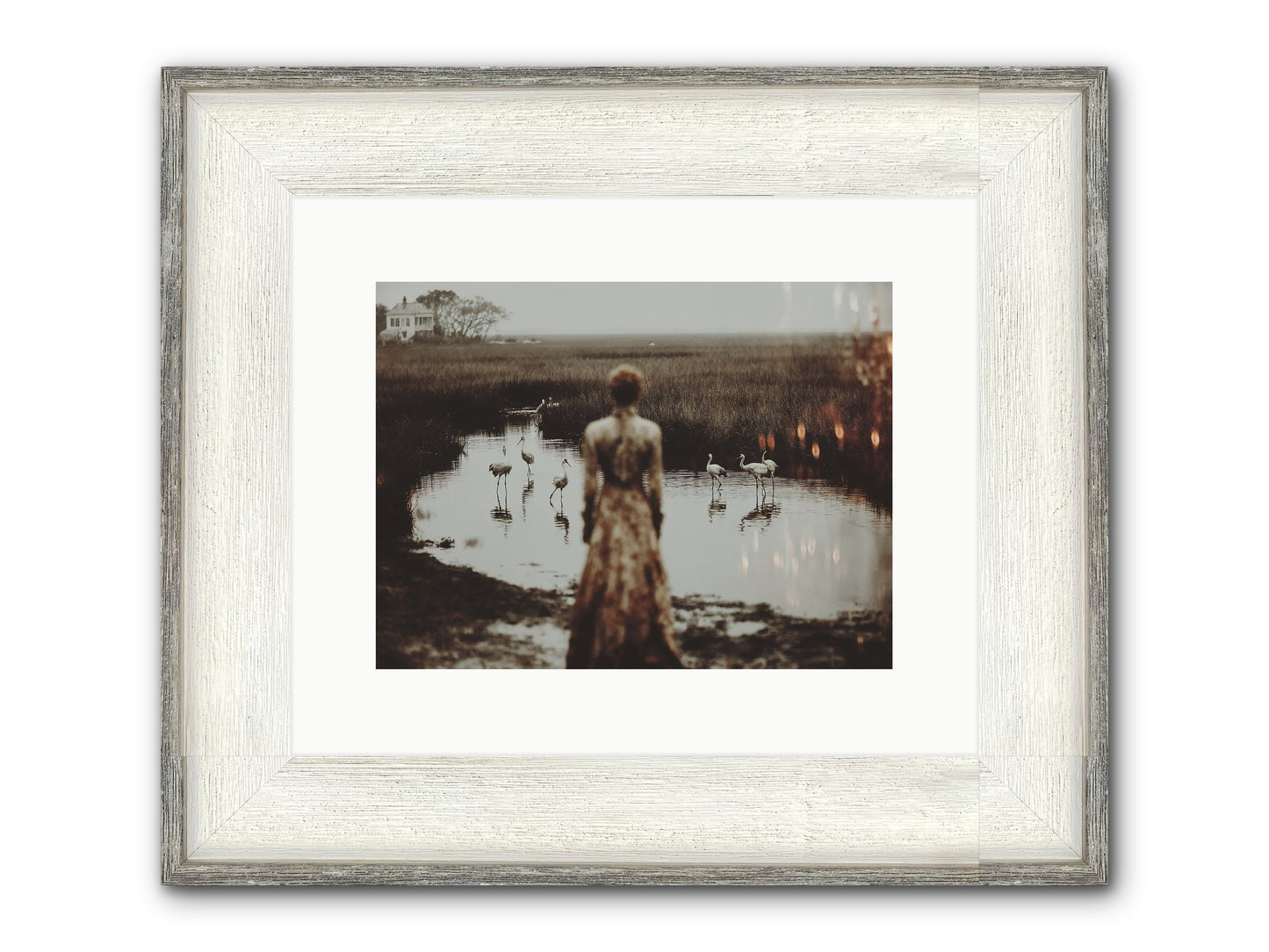 Instructions for Flight Framed Print - Driftwood White 12x9