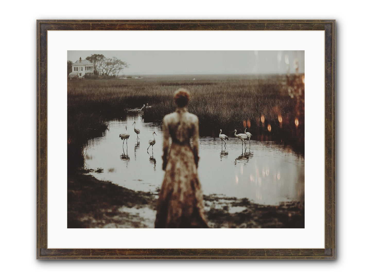 Instructions for Flight Framed Print - Slimwoods Black/Gold 24x18