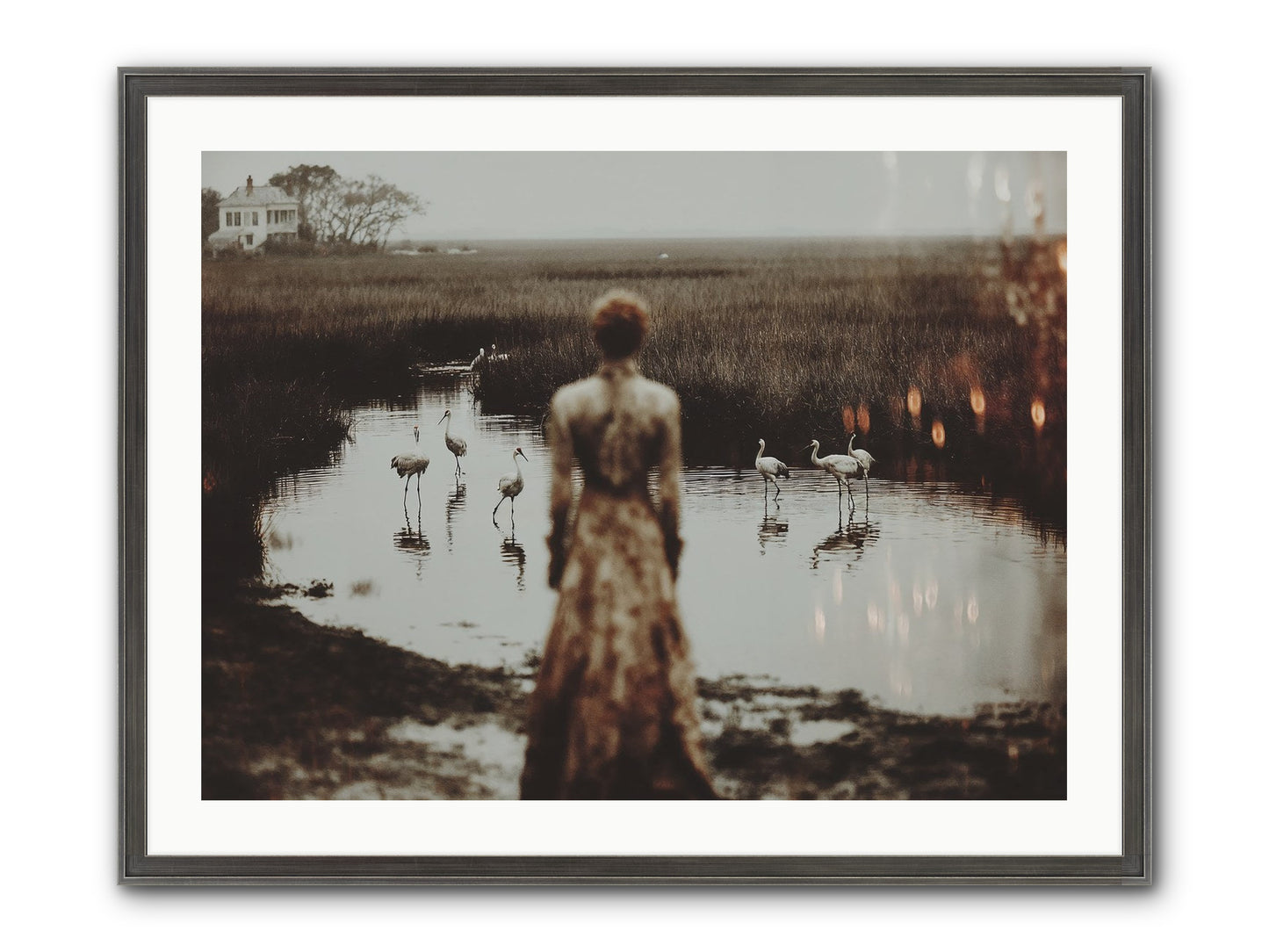 Instructions for Flight Framed Print - Slimwoods Black/Silver 32x24