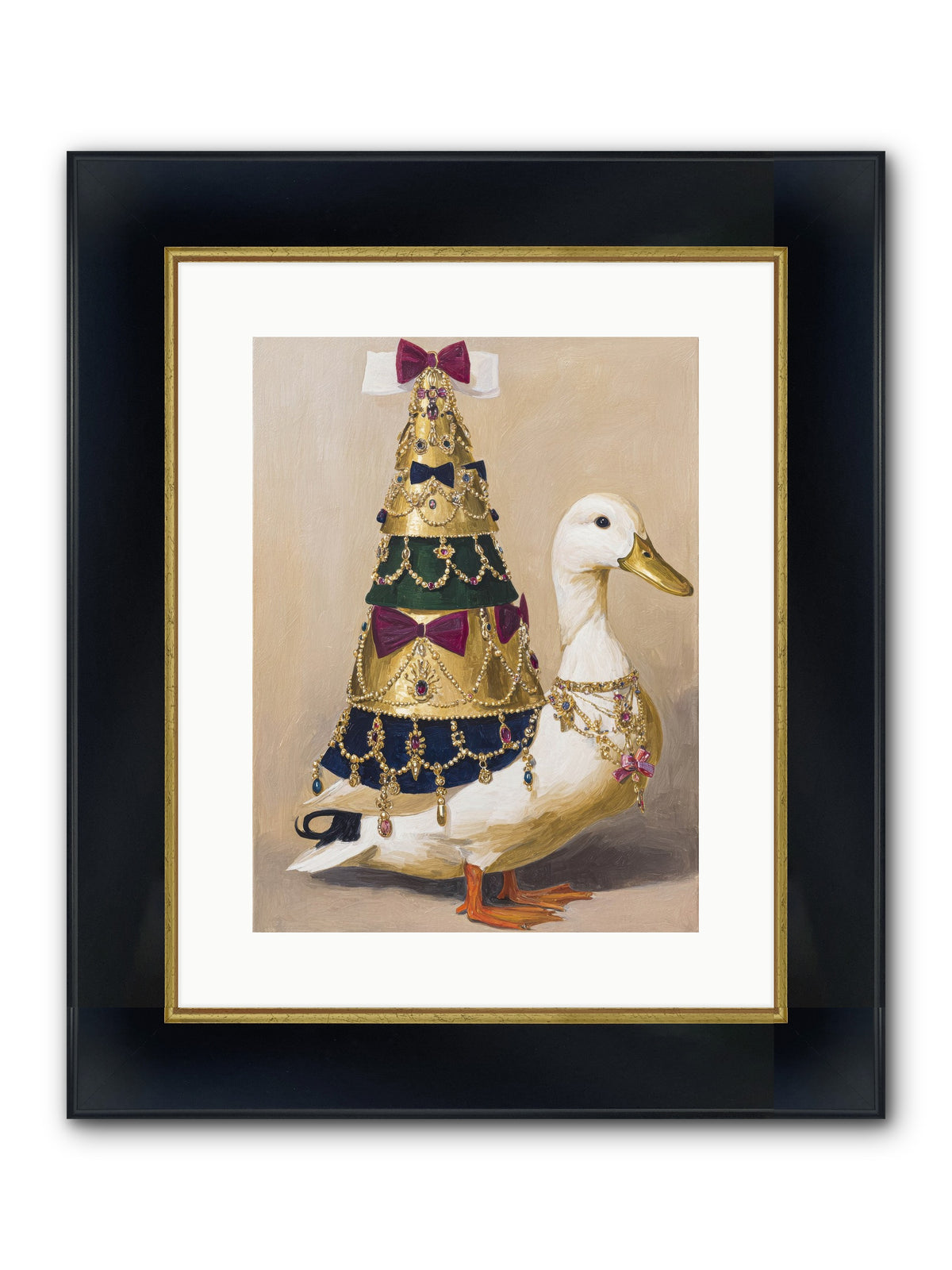 Iridescent Dreams Framed Print - Wide Black w/Gold 12x16