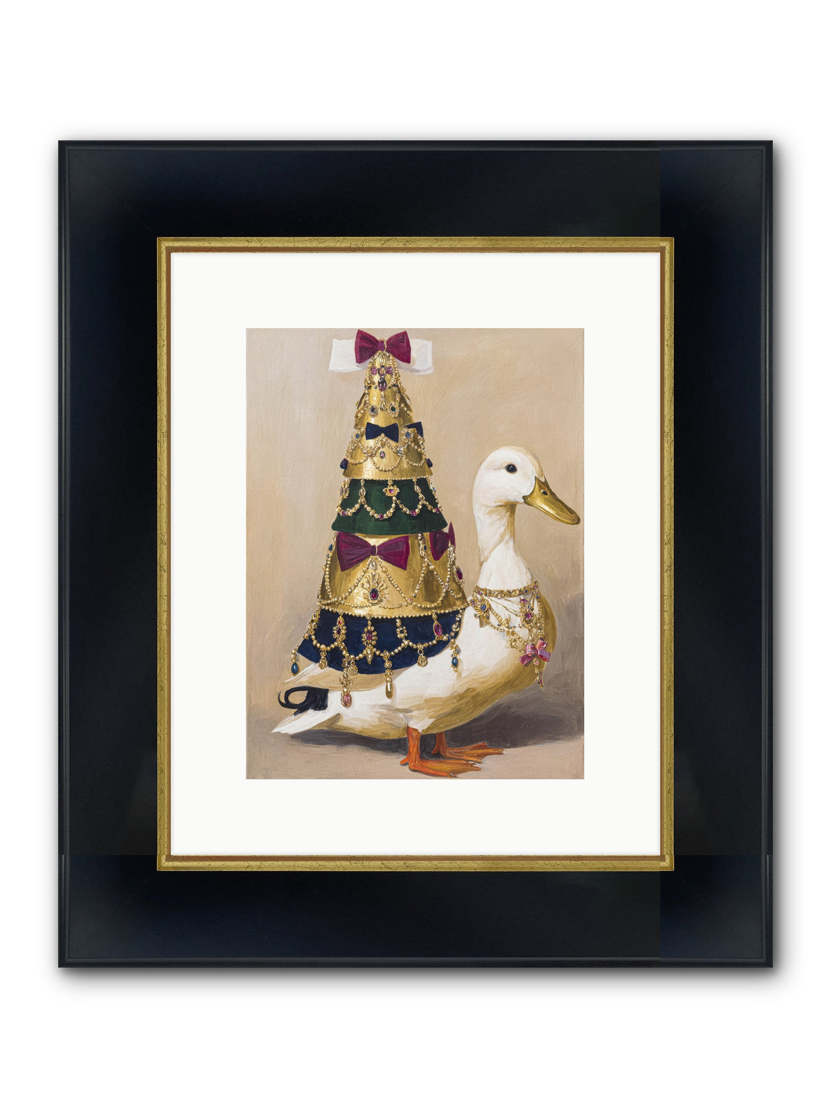 Iridescent Dreams Framed Print - Wide Black w/Gold 9x12