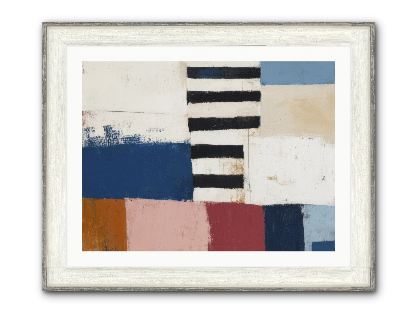 Islet Framed Print - Driftwood White 32x24
