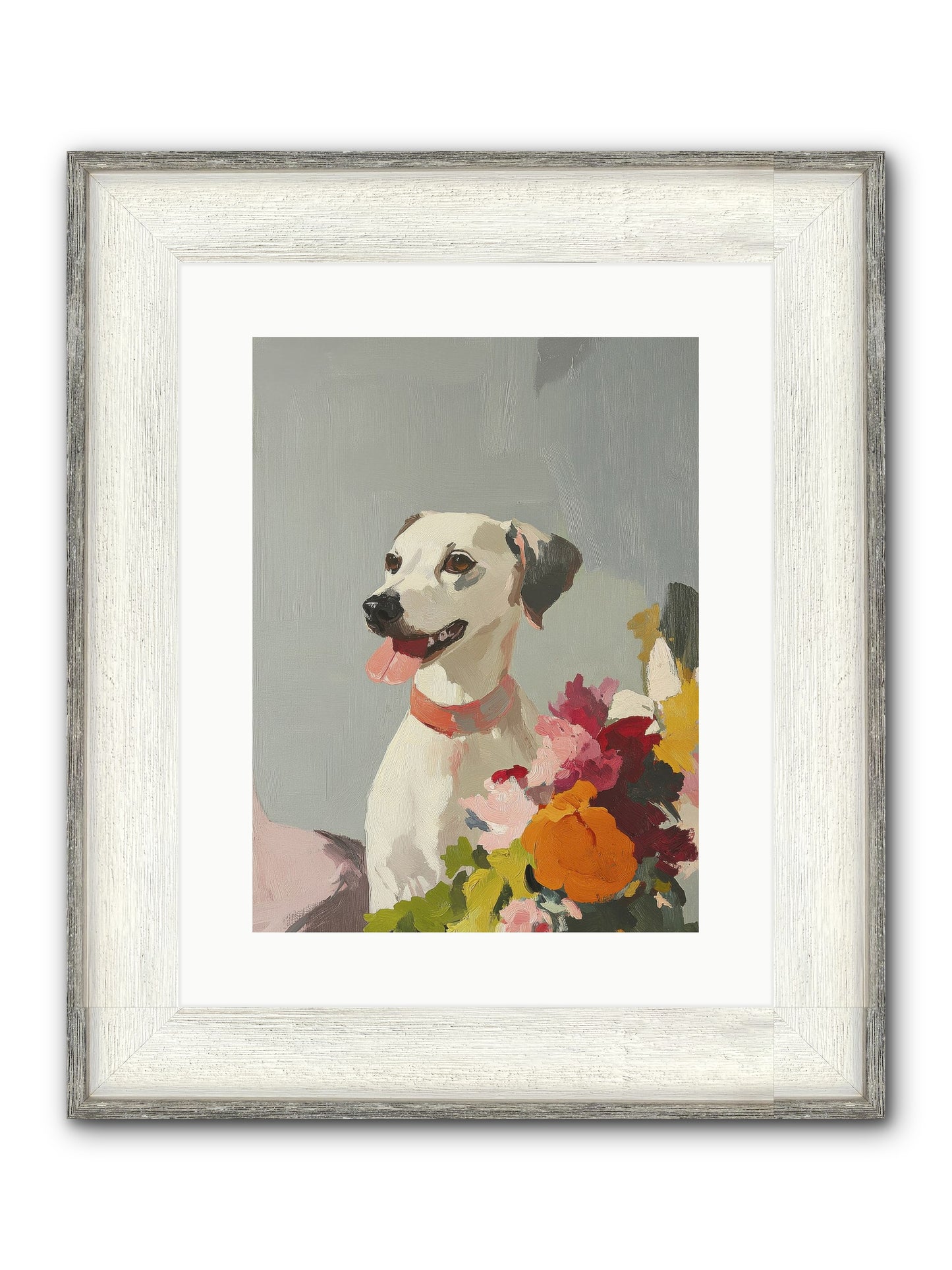 Ivy Claire Framed Print - Driftwood White 12x16