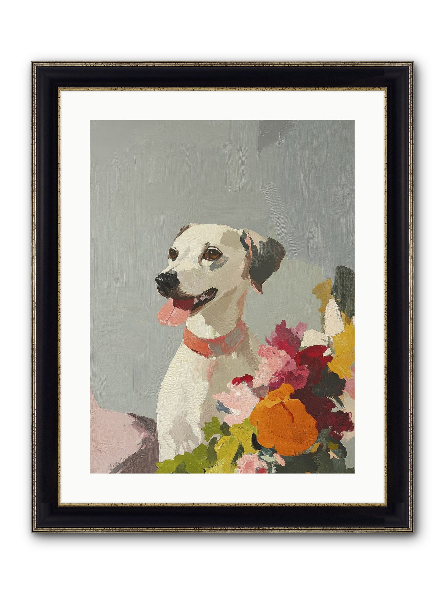 Ivy Claire Framed Print - Black & Gold 18x24