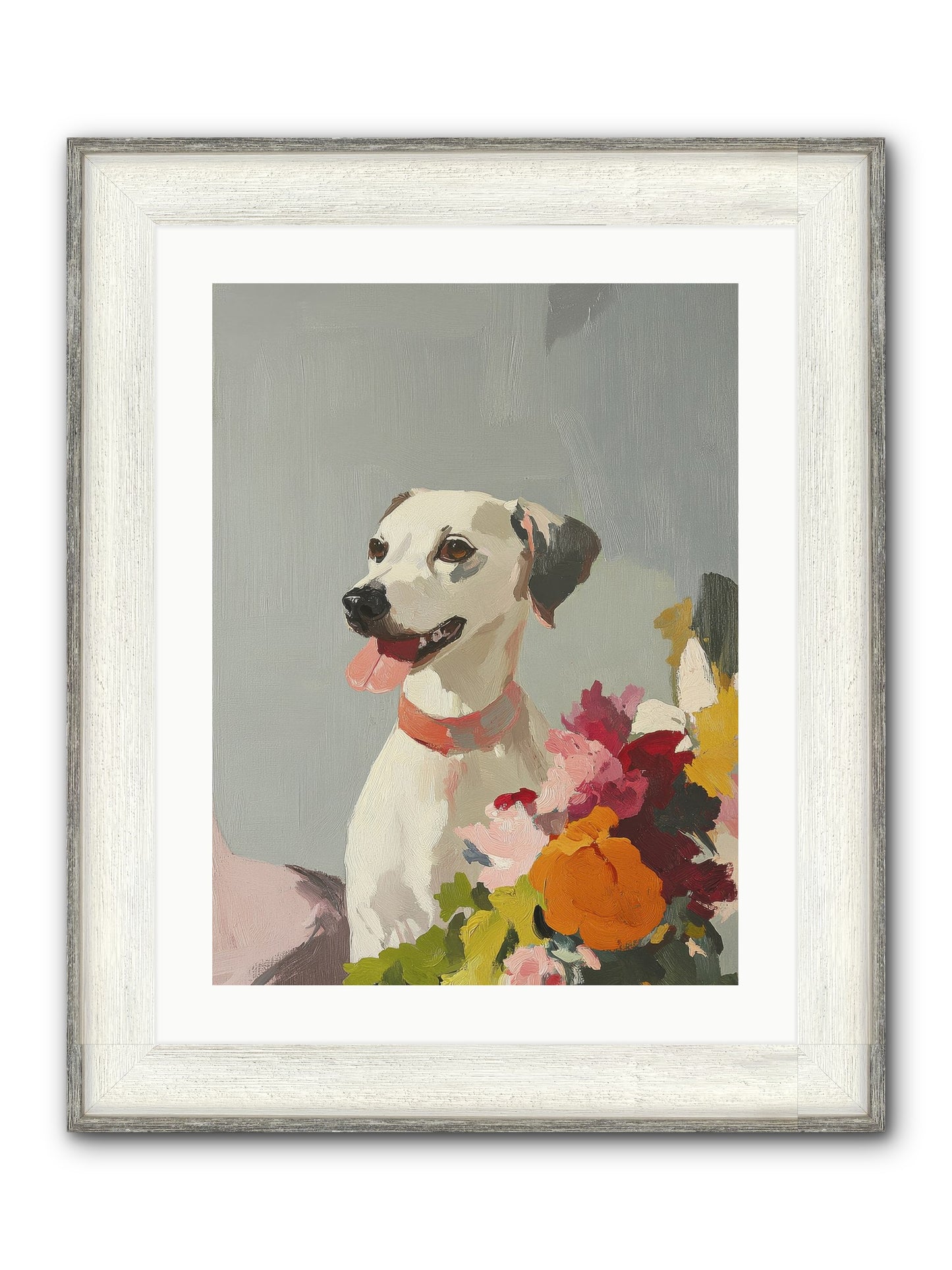 Ivy Claire Framed Print - Driftwood White 18x24