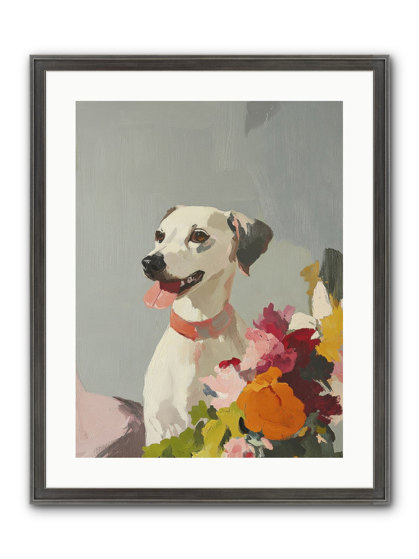 Ivy Claire Framed Print - Slimwoods Black/Silver 18x24