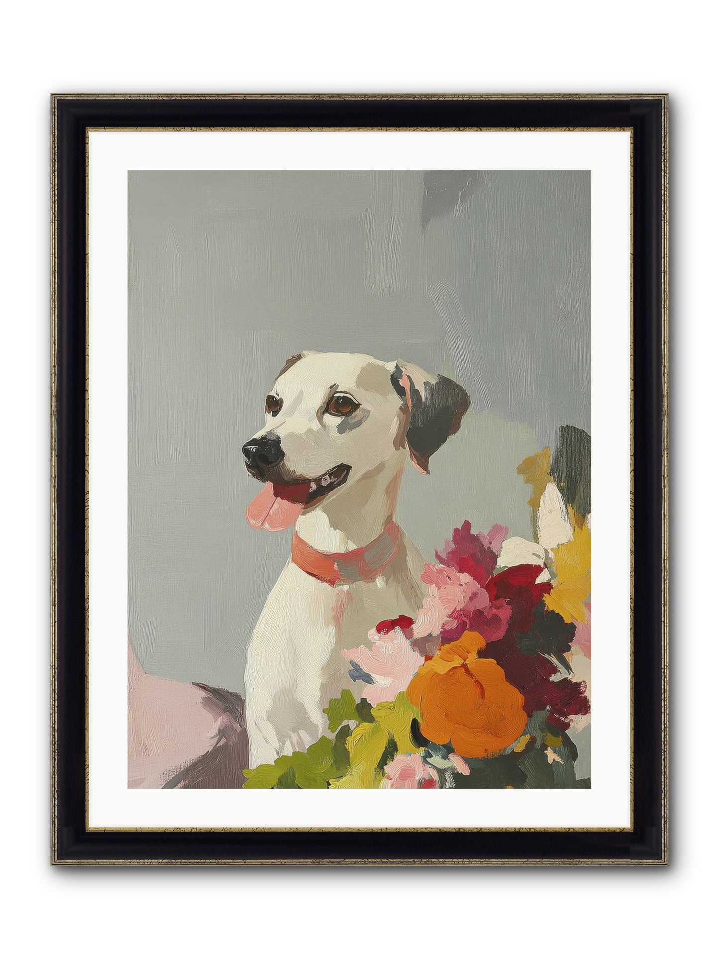 Ivy Claire Framed Print - Black & Gold 24x32