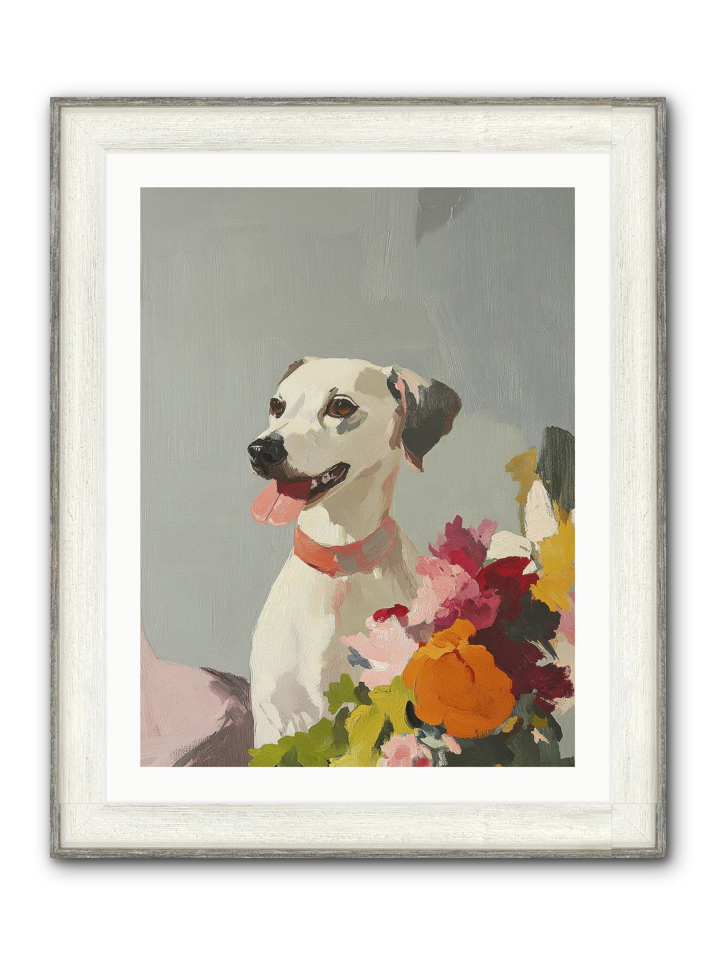 Ivy Claire Framed Print - Driftwood White 24x32