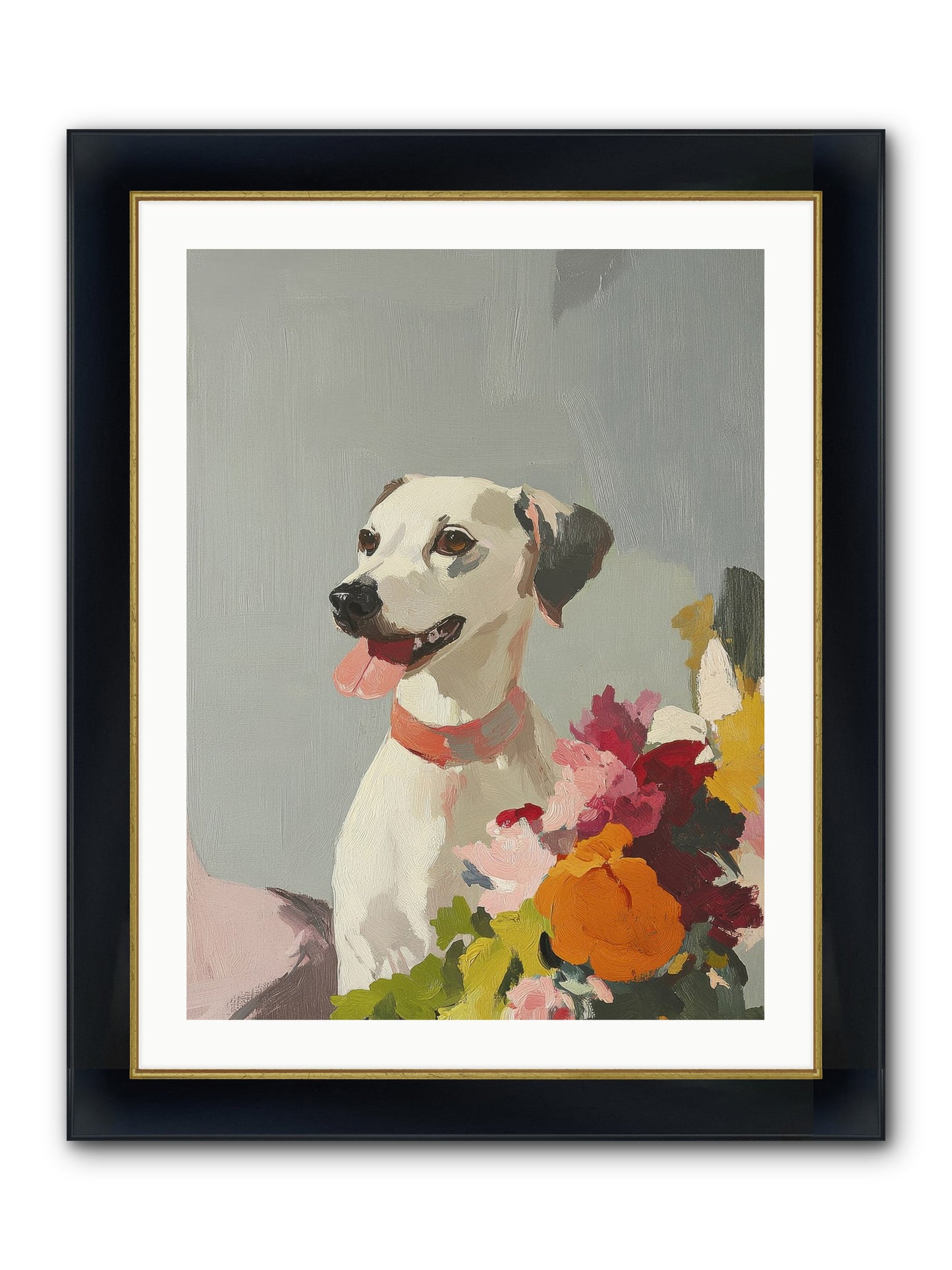 Ivy Claire Framed Print - Wide Black w/Gold 24x32