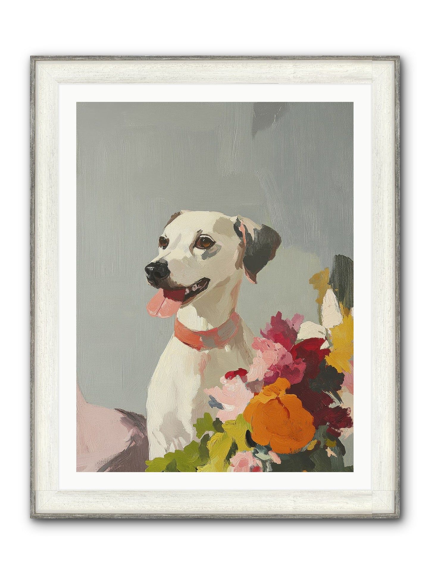 Ivy Claire Framed Print - Driftwood White 30x40