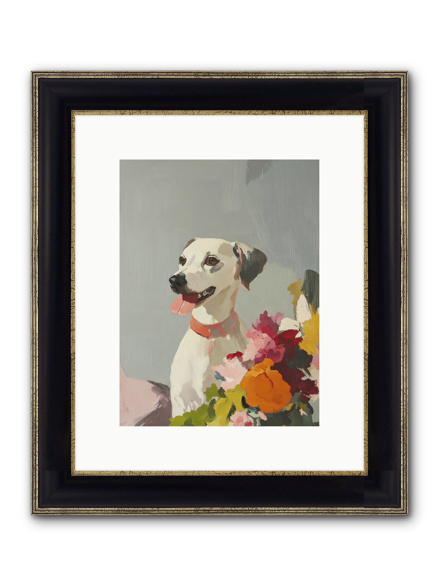 Ivy Claire Framed Print - Black & Gold 9x12