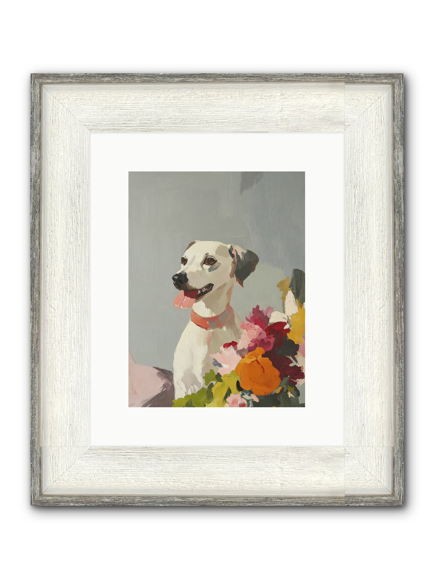 Ivy Claire Framed Print - Driftwood White 9x12