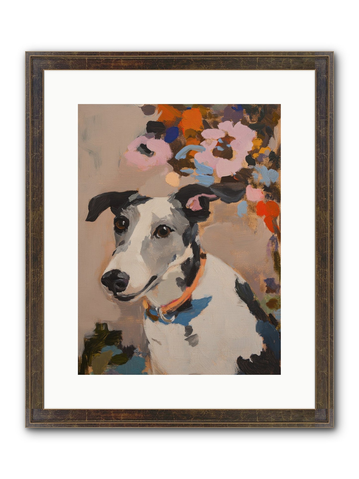 Ivy Rose Framed Print - Slimwoods Black/Gold 12x16