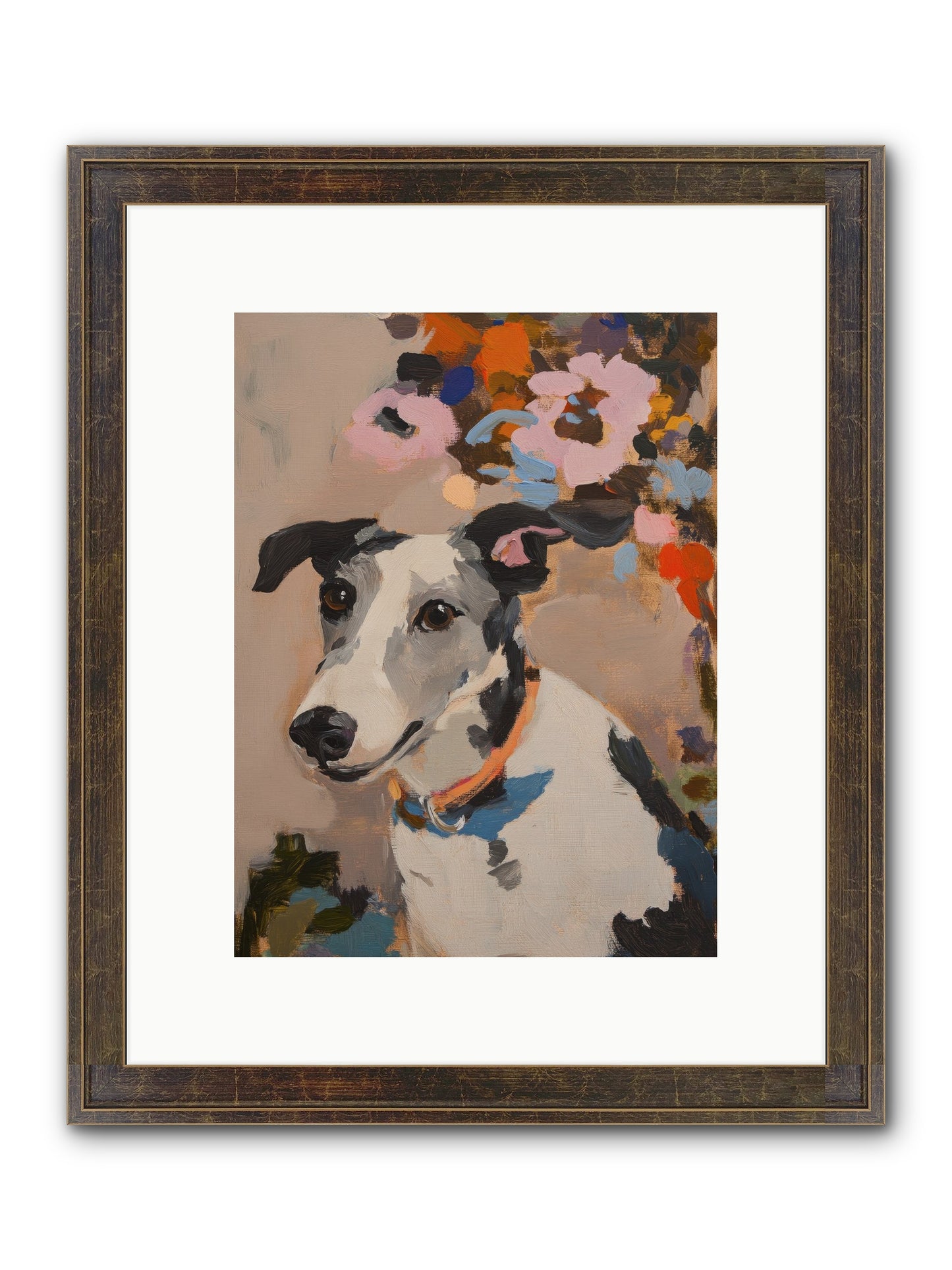 Ivy Rose Framed Print - Slimwoods Black/Gold 9x12