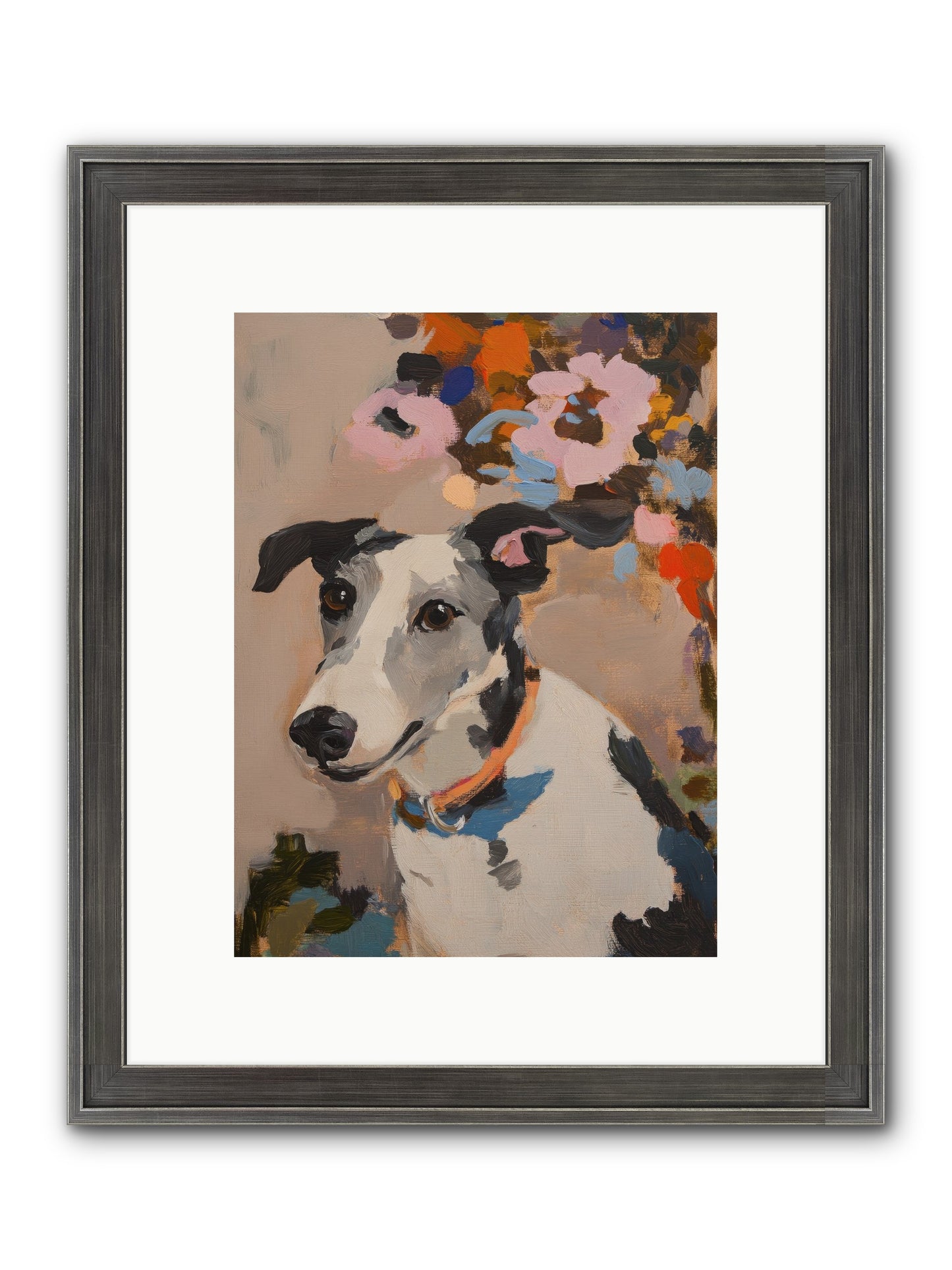 Ivy Rose Framed Print - Slimwoods Black/Silver 9x12