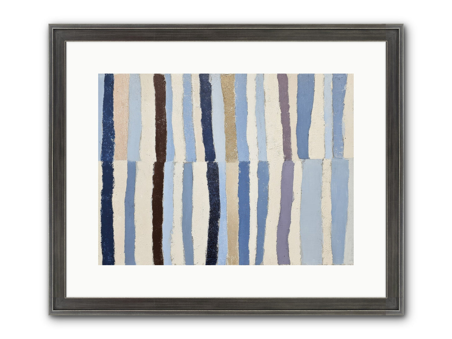 Jangle Framed Print - Slimwoods Black/Silver 16x12