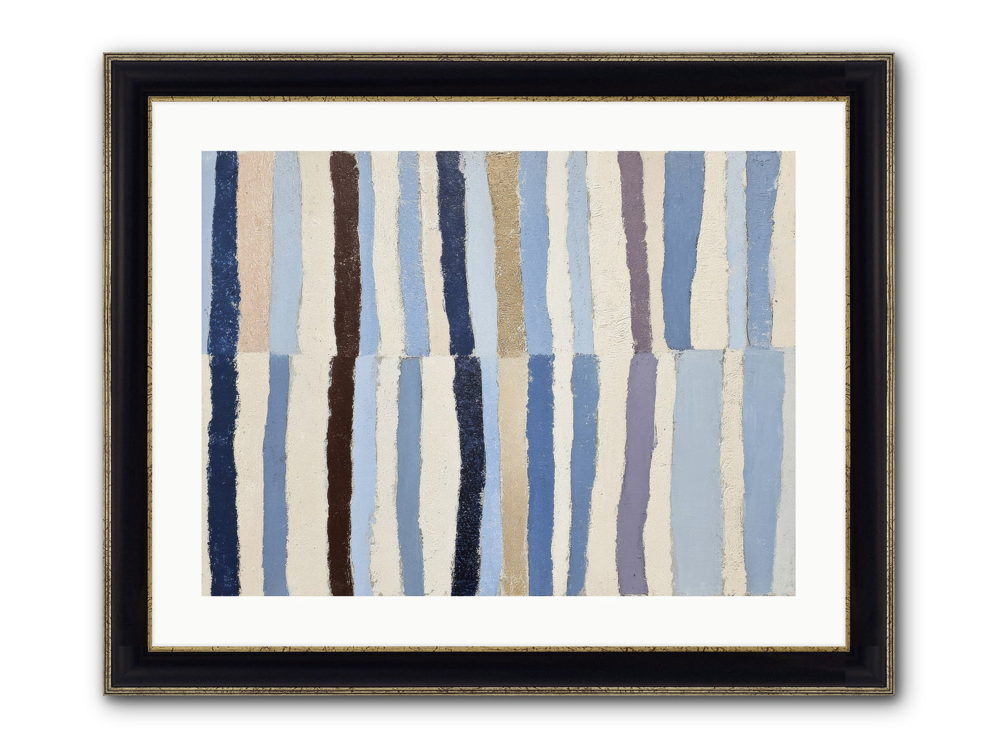 Jangle Framed Print - Black & Gold 24x18