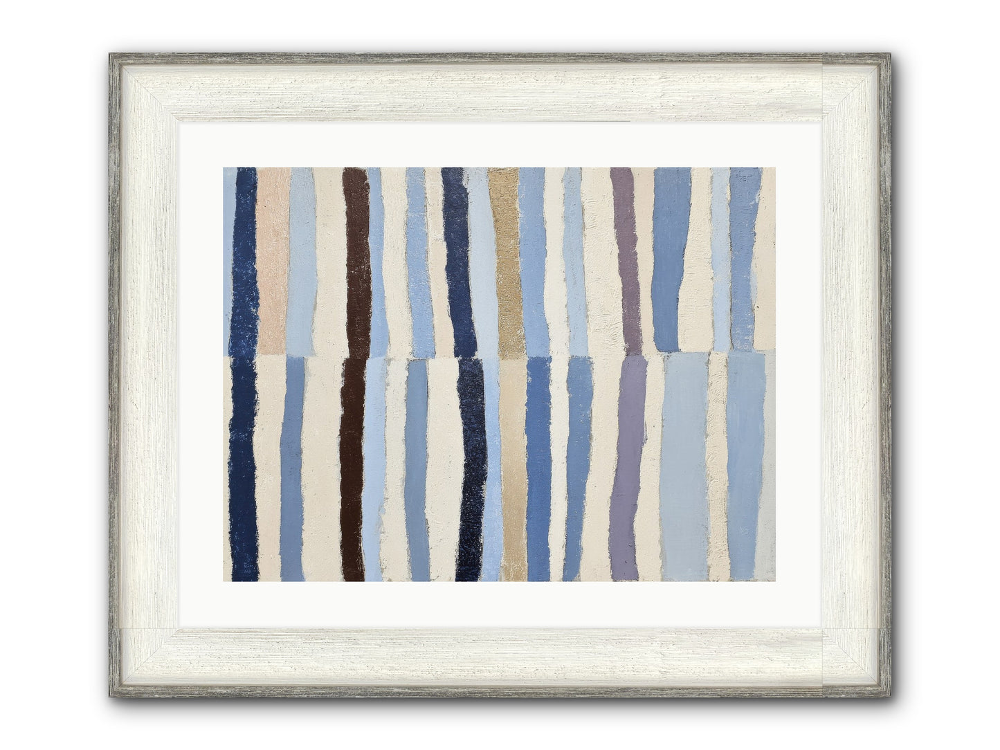 Jangle Framed Print - Driftwood White 24x18