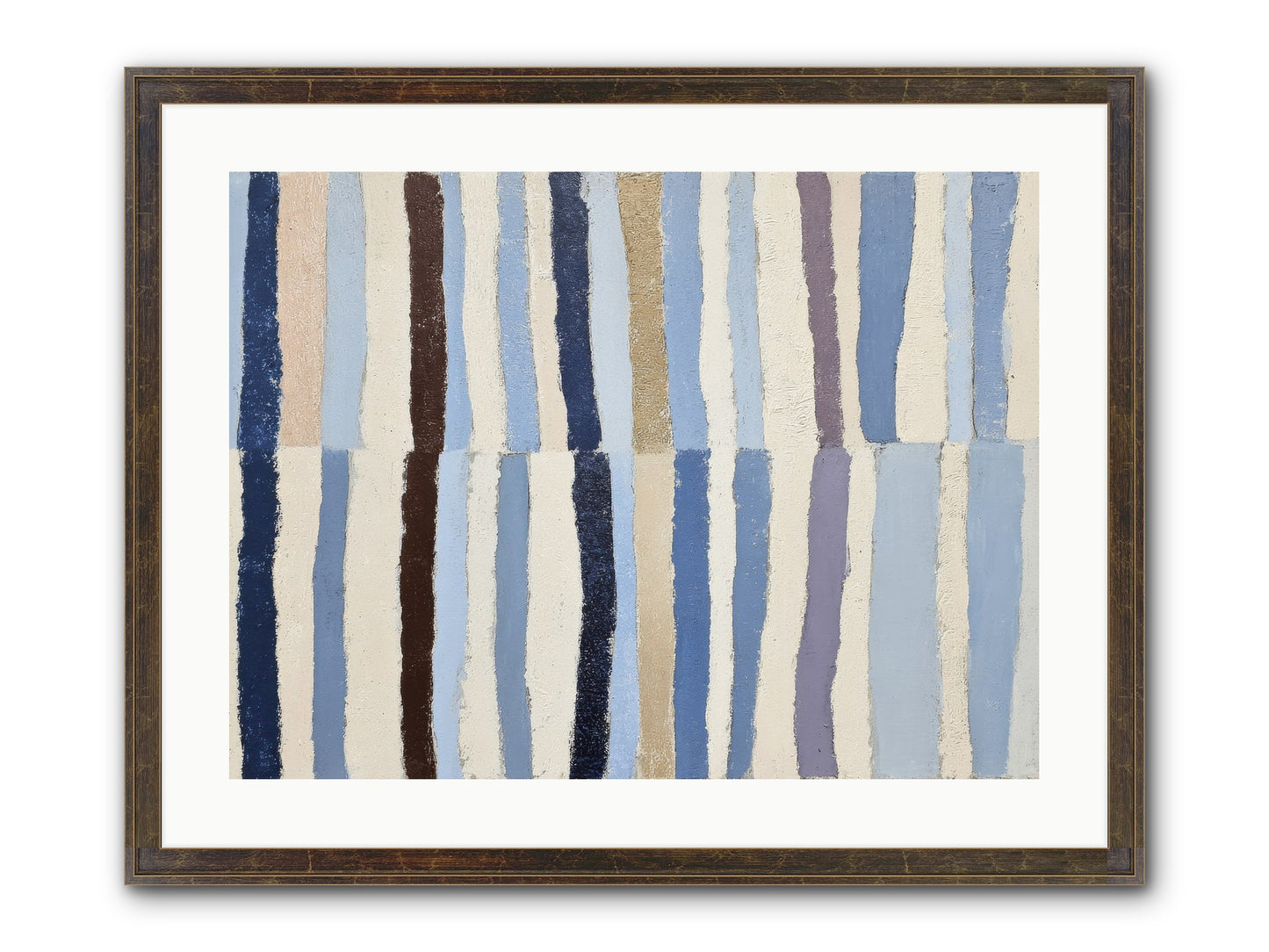 Jangle Framed Print - Slimwoods Black/Gold 24x18