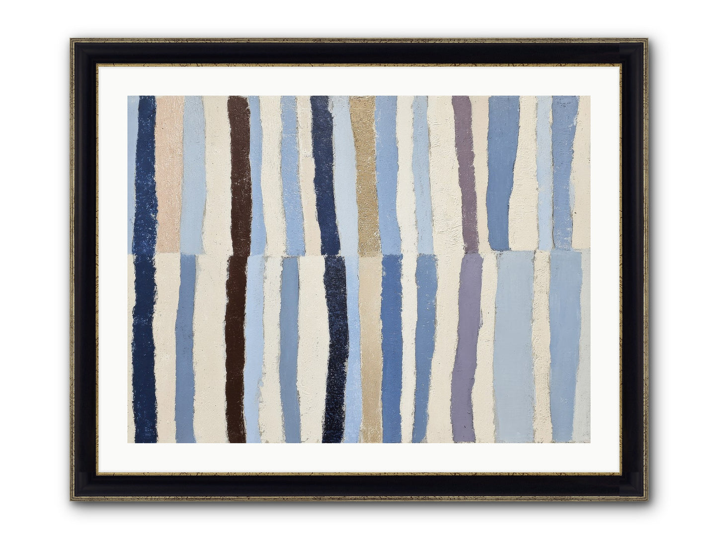 Jangle Framed Print - Black & Gold 32x24
