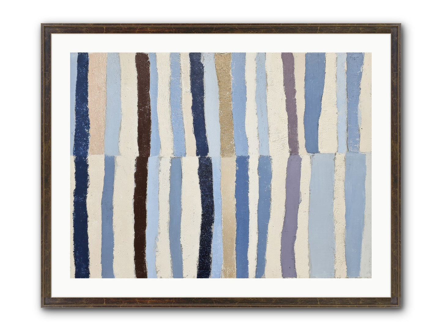 Jangle Framed Print - Slimwoods Black/Gold 32x24