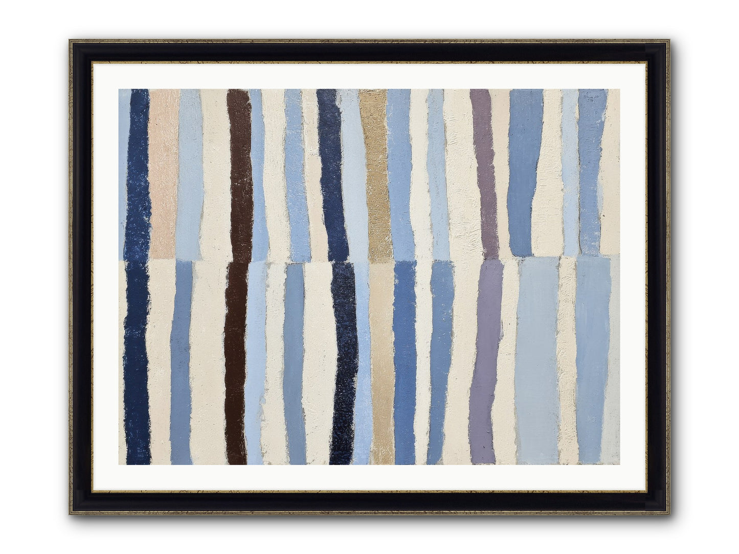 Jangle Framed Print - Black & Gold 40x30
