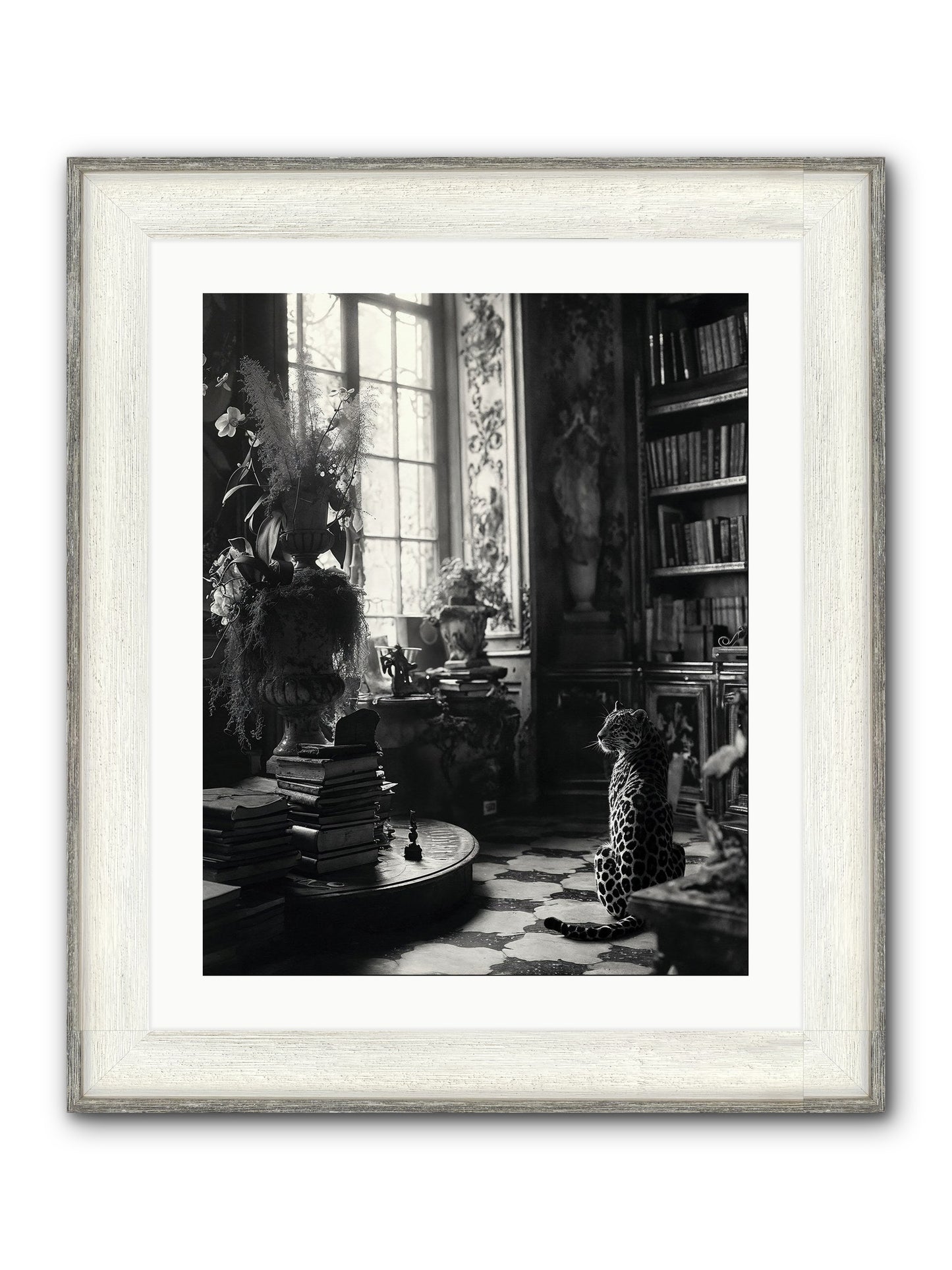 Jasper Framed Print - Driftwood White 20x25