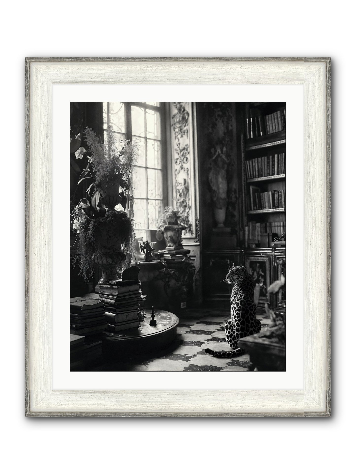 Jasper Framed Print - Driftwood White 24x30