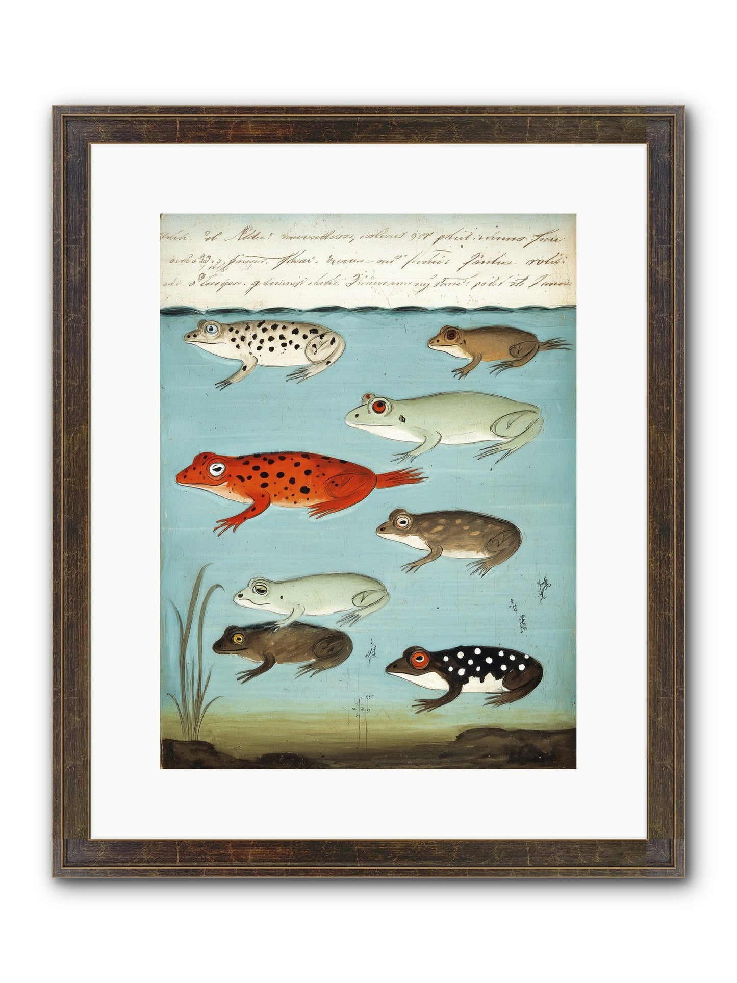 Jeweled Gathering Framed Print - Slimwoods Black/Gold 12x16