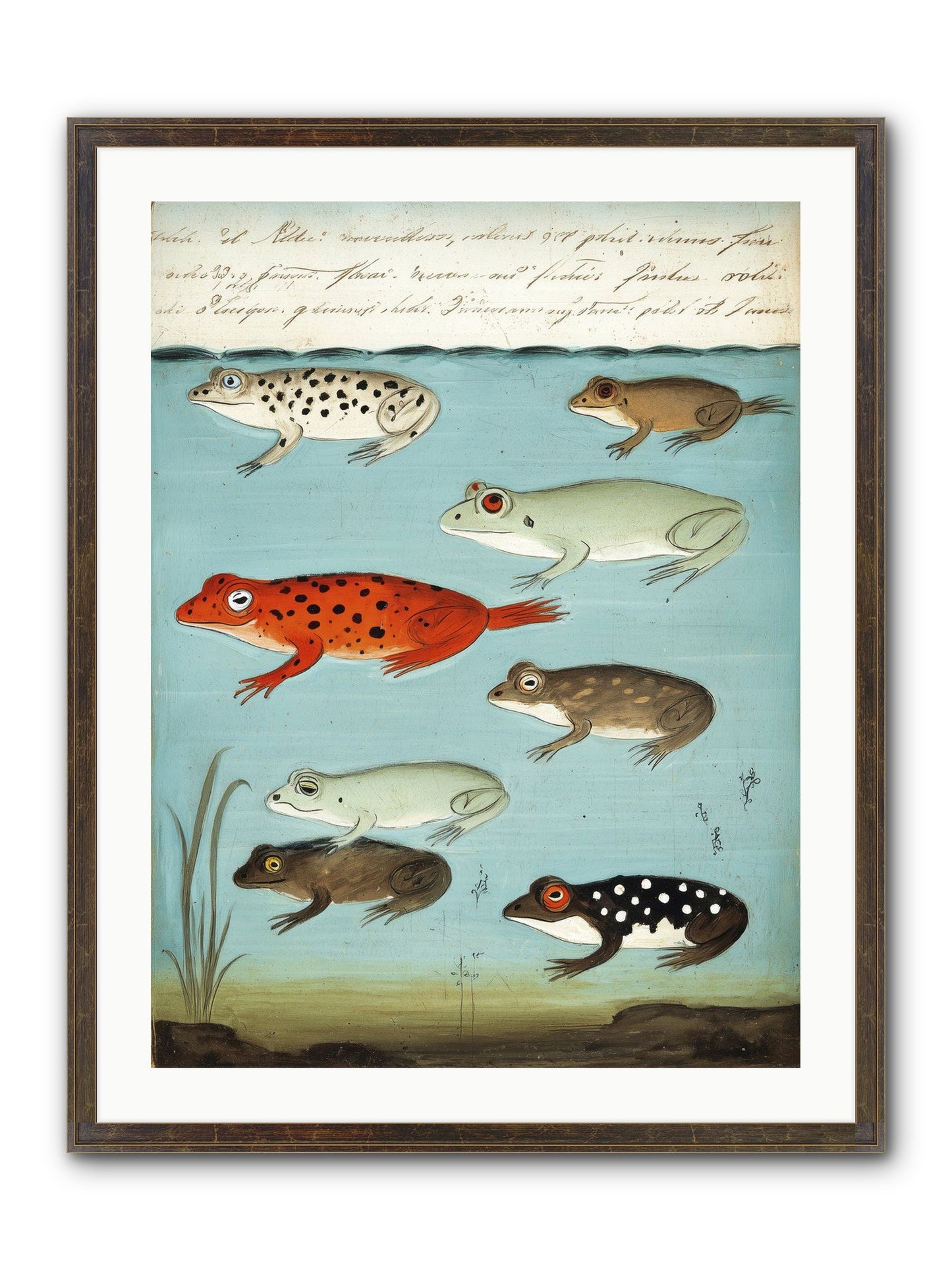 Jeweled Gathering Framed Print - Slimwoods Black/Gold 24x32