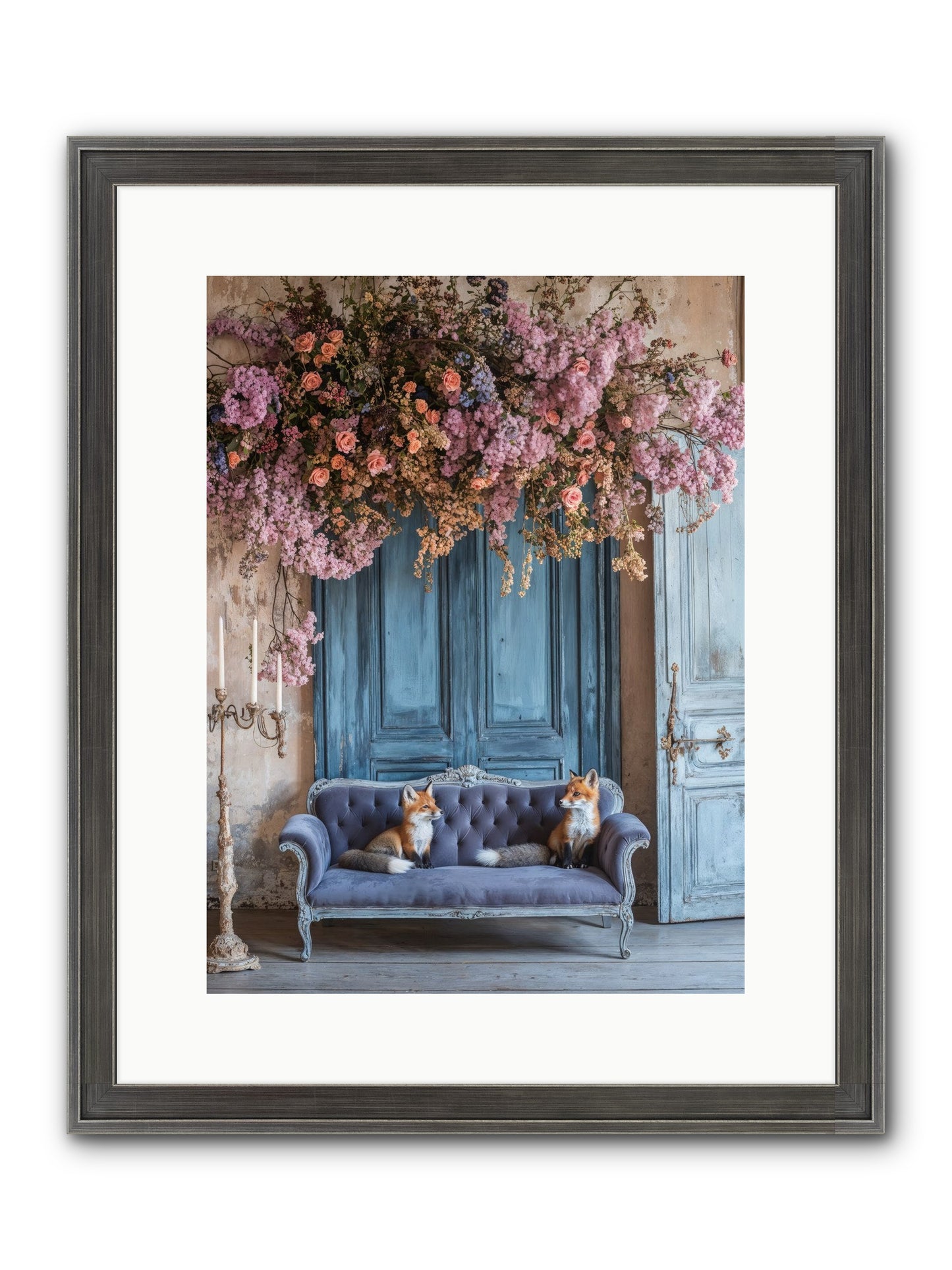Jewels In The Thicket Framed Print - Slimwoods Black/Silver 12x16