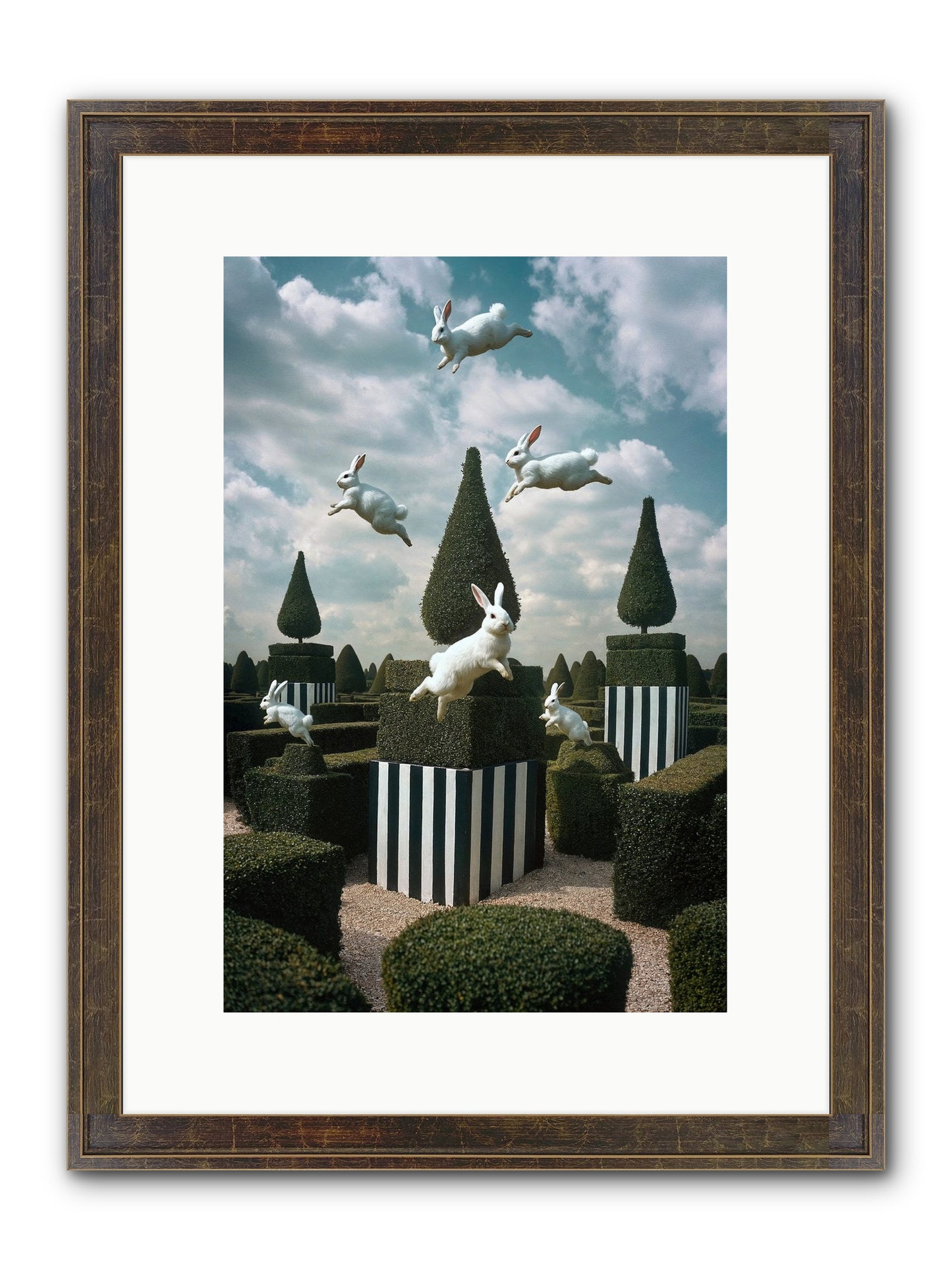 Jolly Good Time No. 1 Framed Print - Slimwoods Black/Gold 10x15